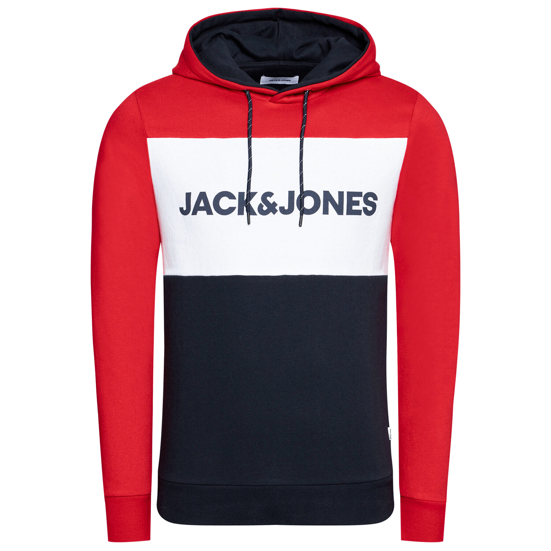 Jack&Jones Mikina Logo Blocking 12172344 Barevná Regular Fit - Pepit.cz