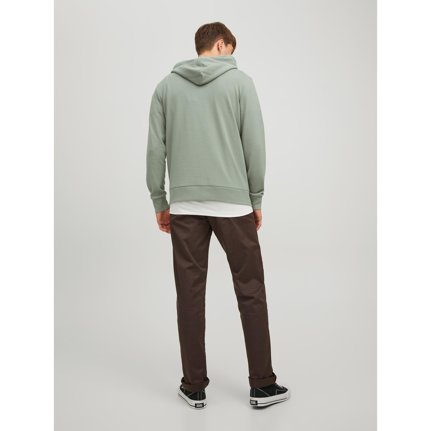 Jack&Jones Mikina Neo 12223701 Zelená Regular Fit - Pepit.cz