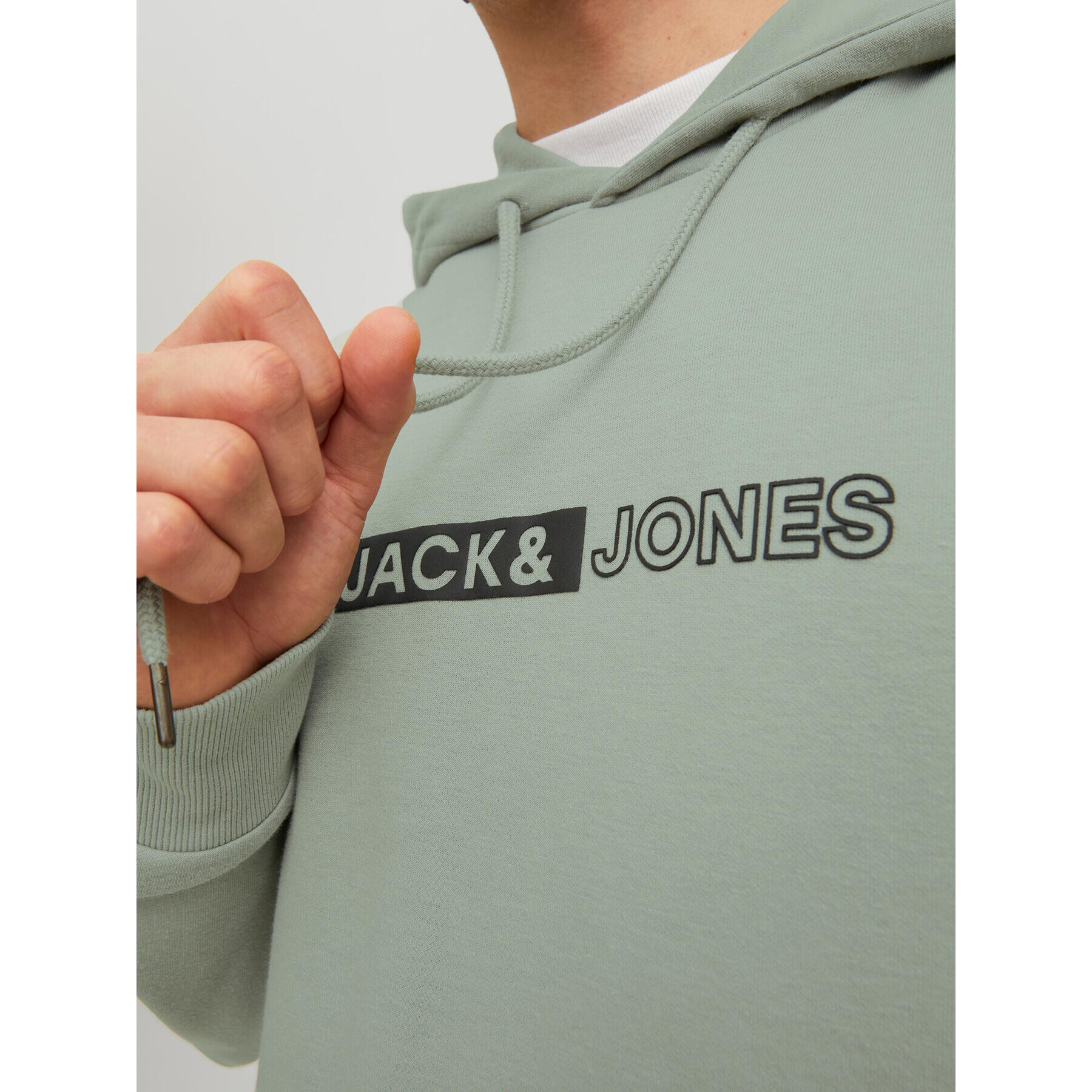 Jack&Jones Mikina Neo 12223701 Zelená Regular Fit - Pepit.cz