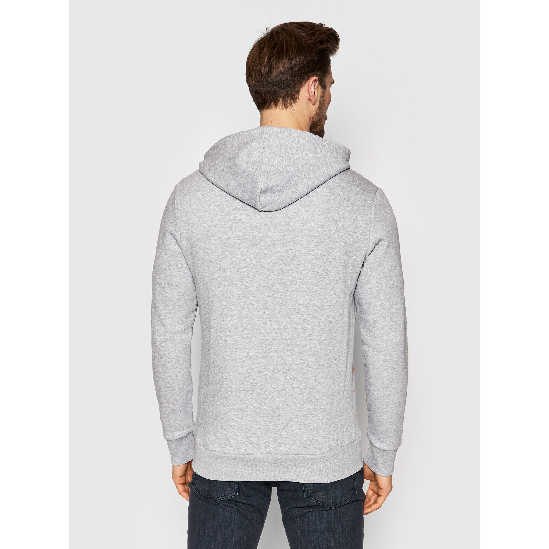 Jack&Jones Mikina New Splash 12200462 Šedá Regular Fit - Pepit.cz