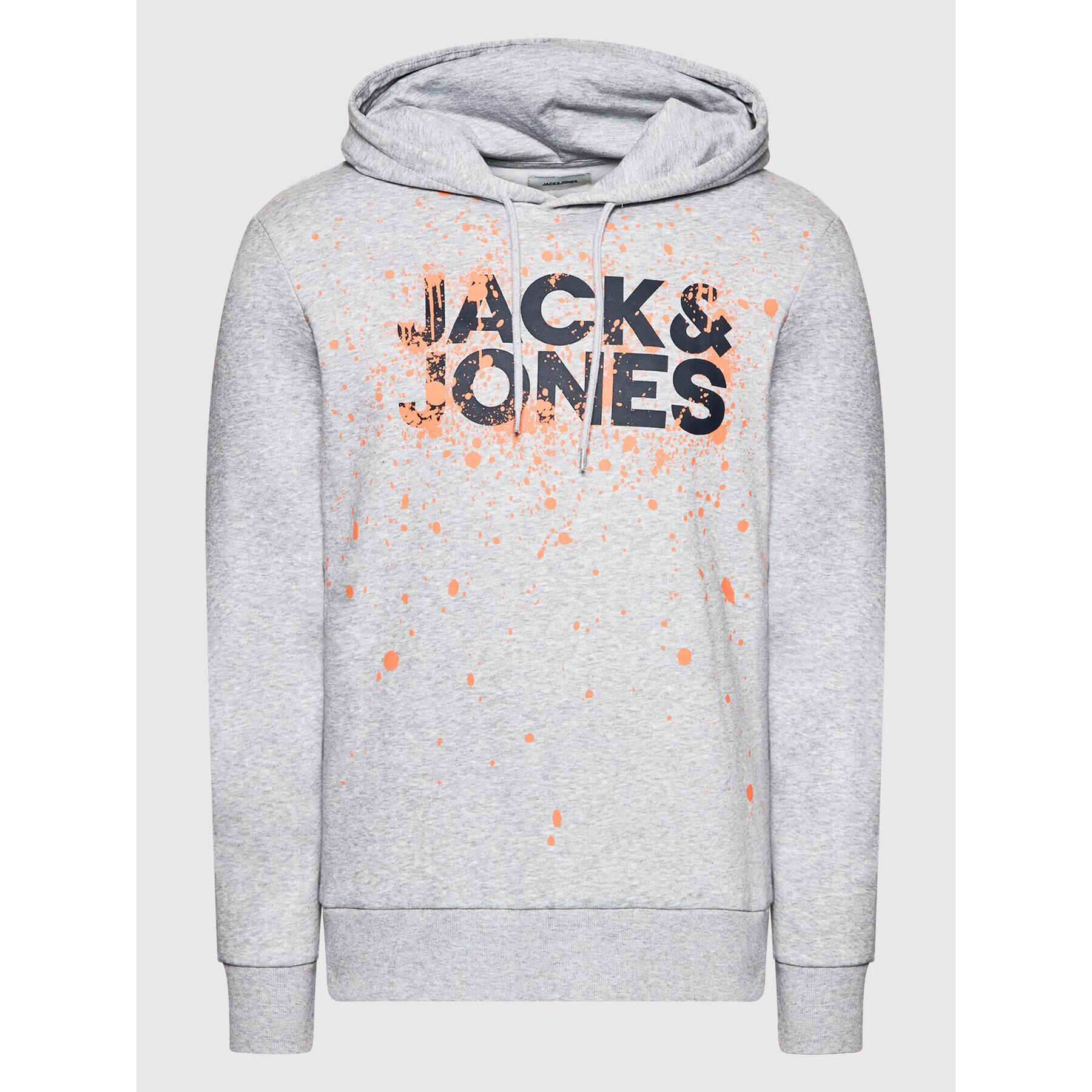 Jack&Jones Mikina New Splash 12200462 Šedá Regular Fit - Pepit.cz