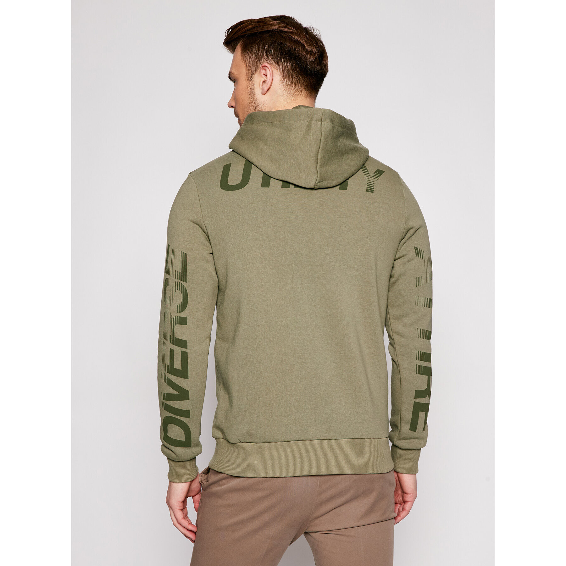 Jack&Jones Mikina Nitch Sweat 12184939 Zelená Regular Fit - Pepit.cz