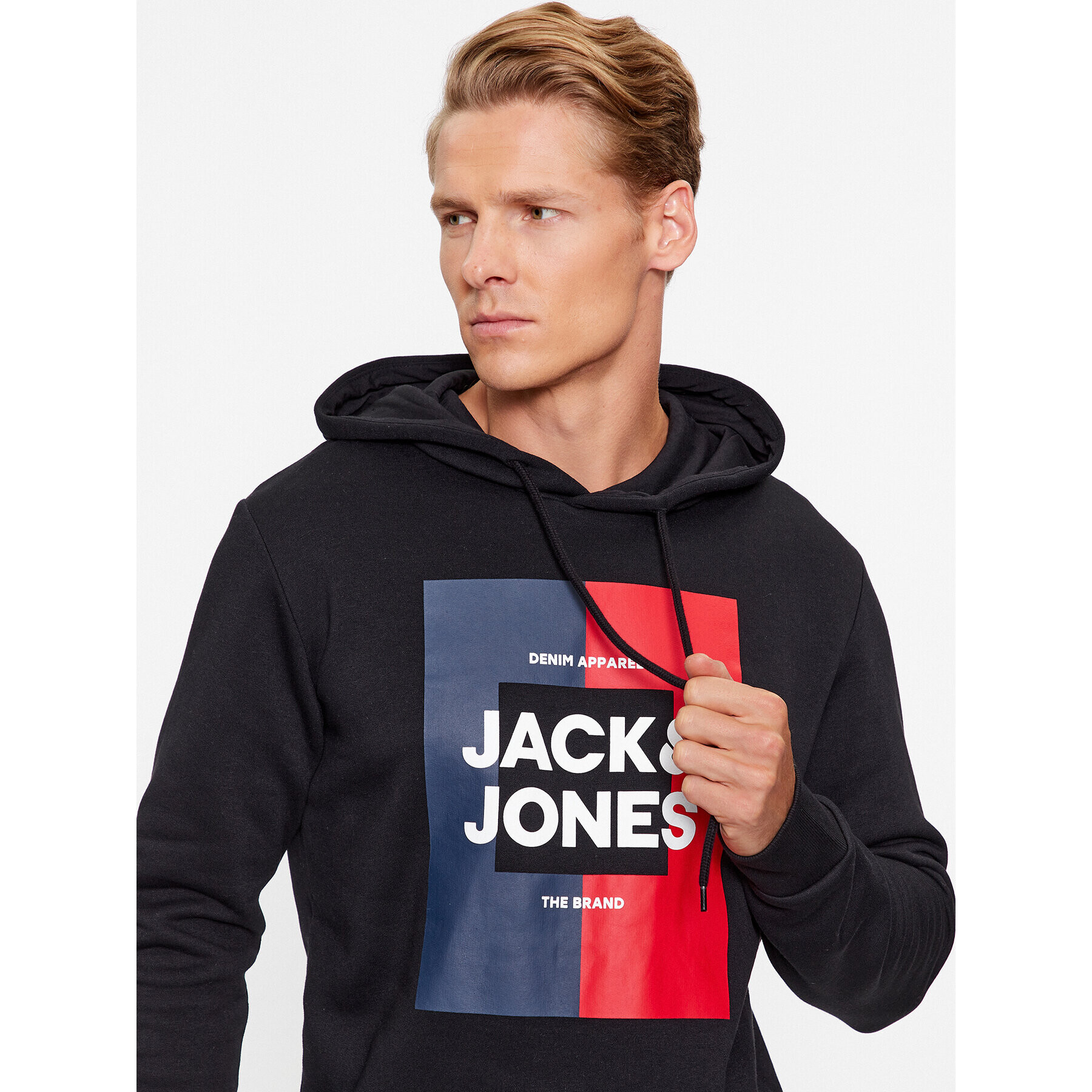 Jack&Jones Mikina Oscar 12235248 Černá Regular Fit - Pepit.cz