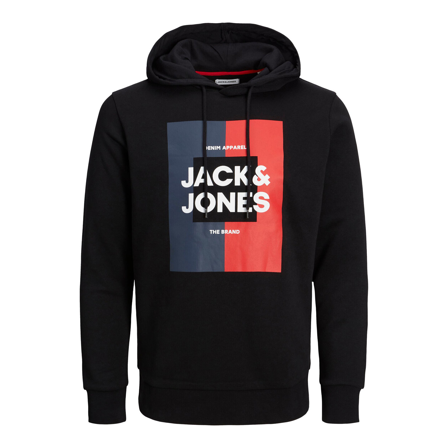 Jack&Jones Mikina Oscar 12235248 Černá Regular Fit - Pepit.cz