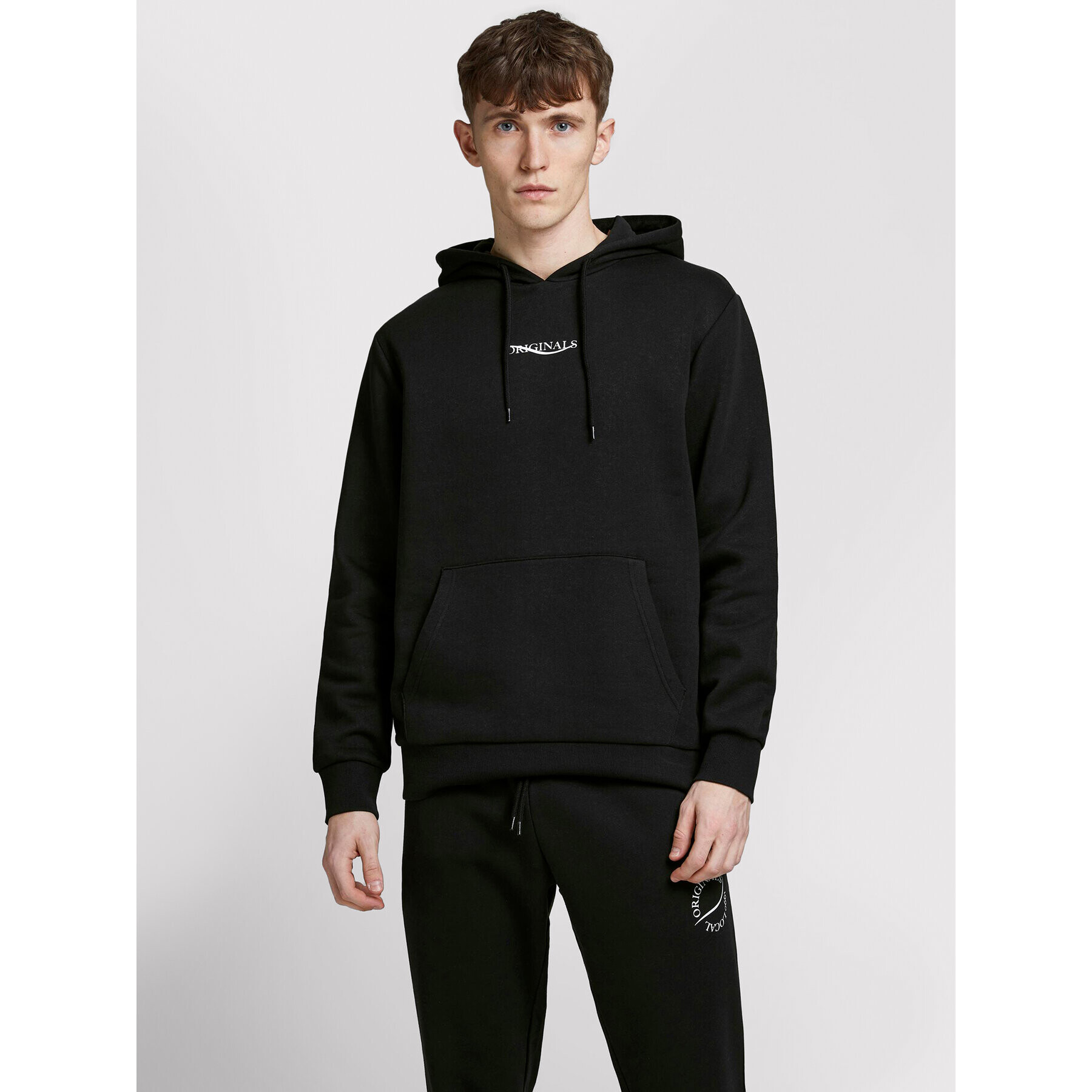 Jack&Jones Mikina Relias 12195574 Černá Oversize - Pepit.cz