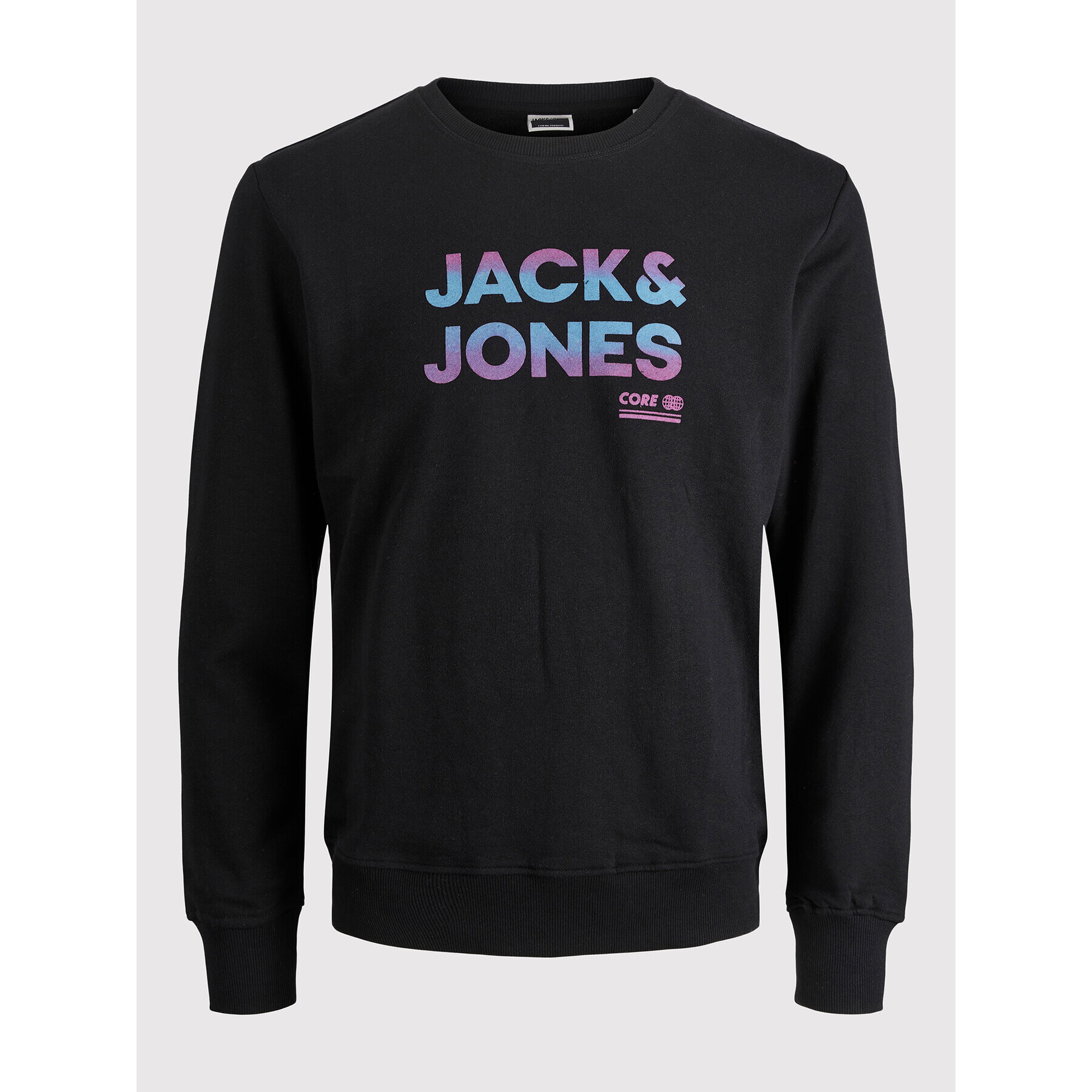 Jack&Jones Mikina Seth 12210869 Černá Regular Fit - Pepit.cz