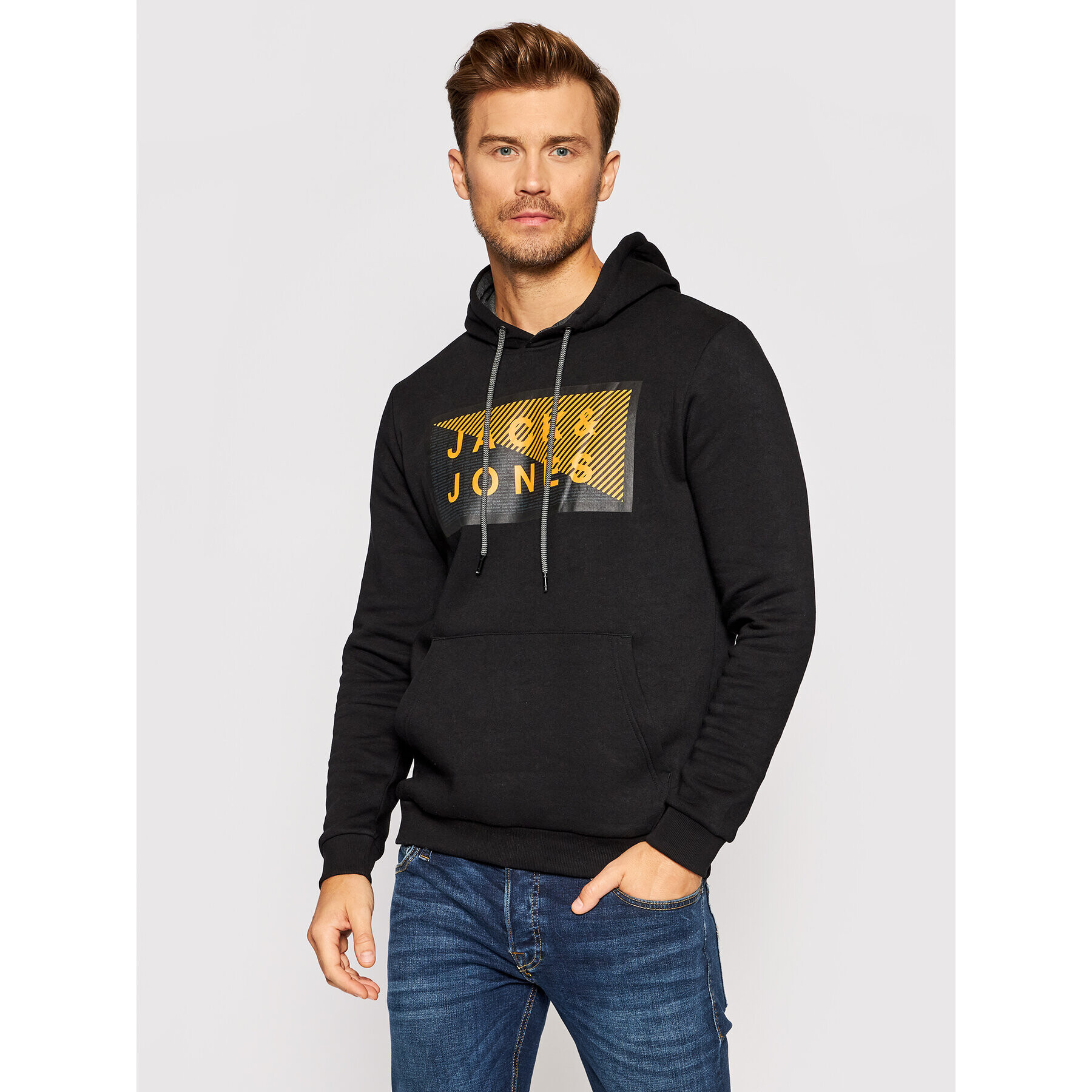 Jack&Jones Mikina Shawn 12195903 Černá Regular Fit - Pepit.cz