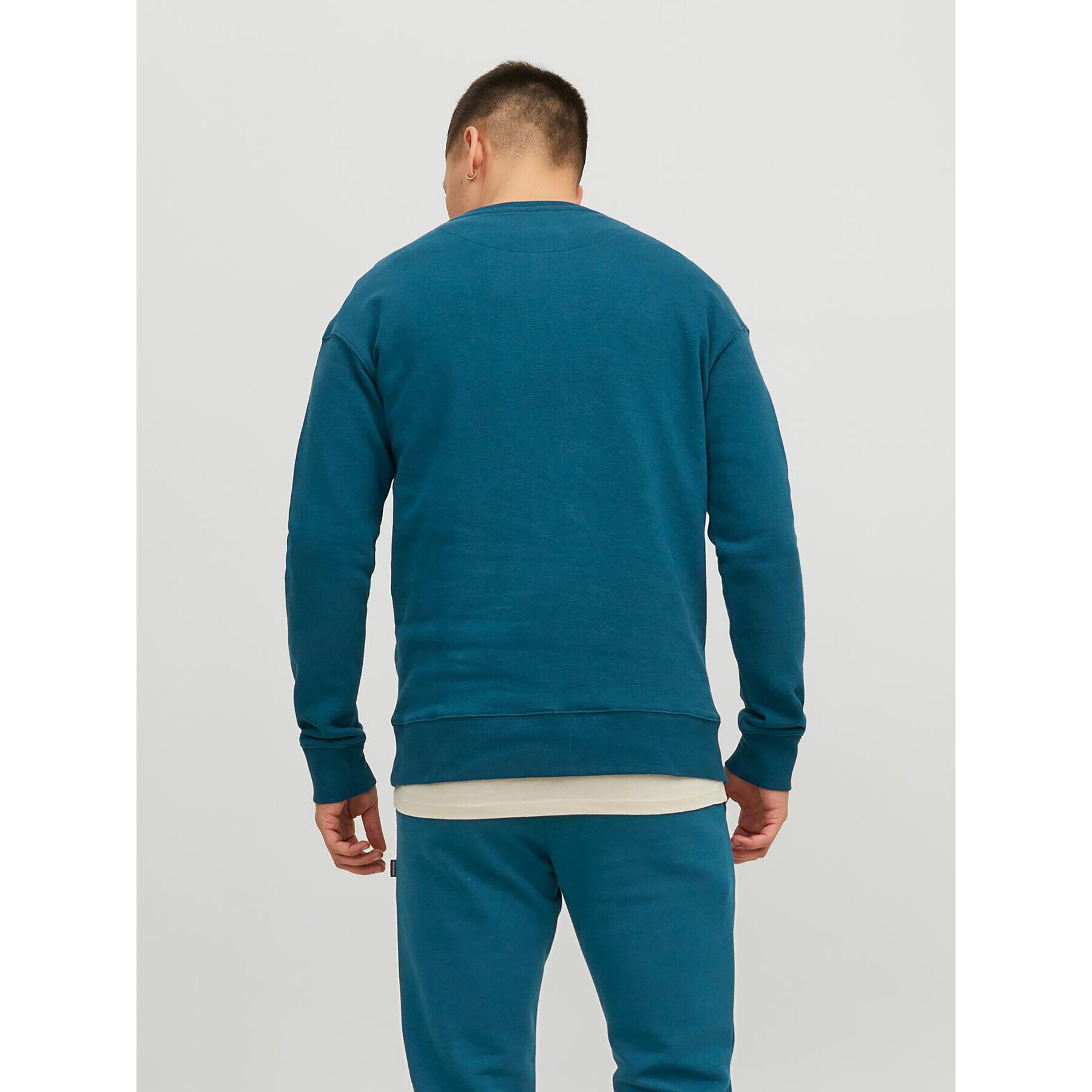 Jack&Jones Mikina Star 12208182 Modrá Relaxed Fit - Pepit.cz