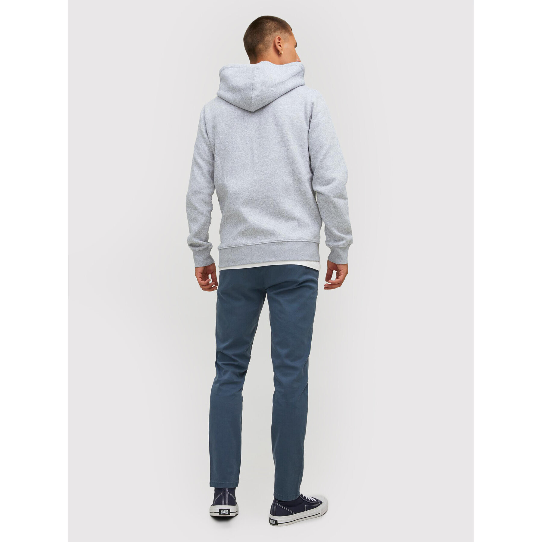 Jack&Jones Mikina Star 12210830 Šedá Regular Fit - Pepit.cz