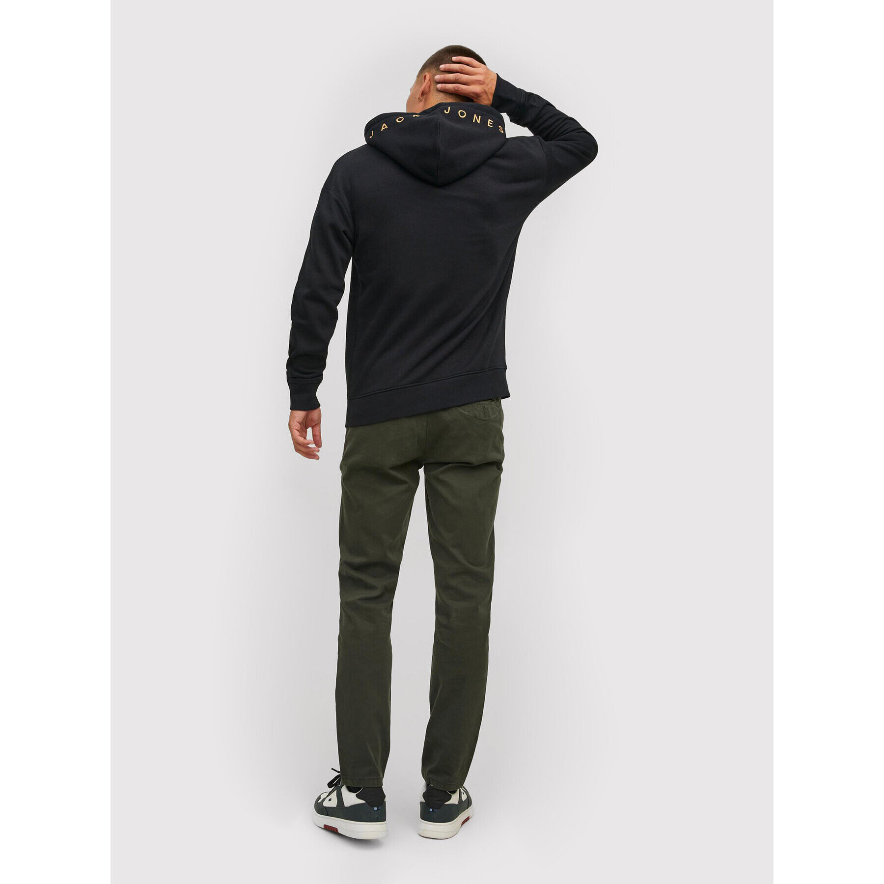 Jack&Jones Mikina Star 12212404 Černá Regular Fit - Pepit.cz