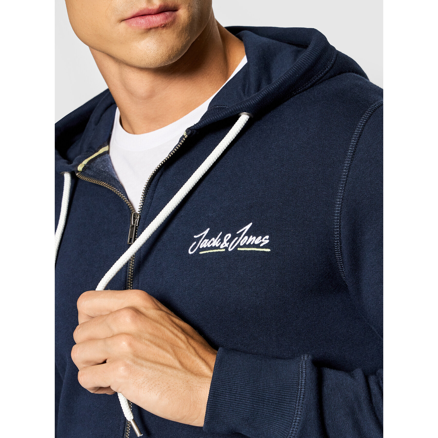 Jack&Jones Mikina Tons 12193672 Tmavomodrá Standard Fit - Pepit.cz