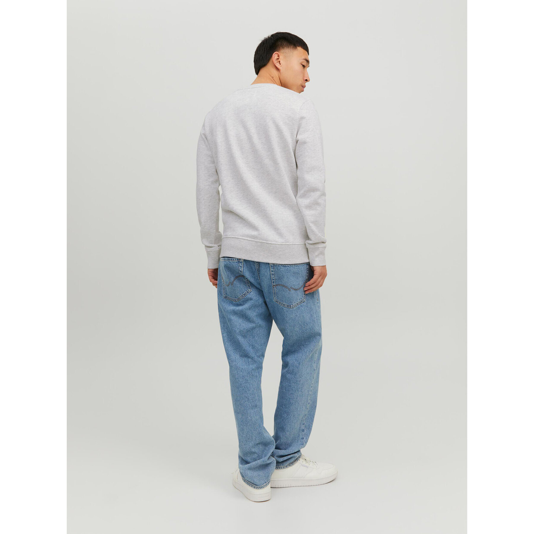 Jack&Jones Mikina Toon 12219685 Šedá Regular Fit - Pepit.cz