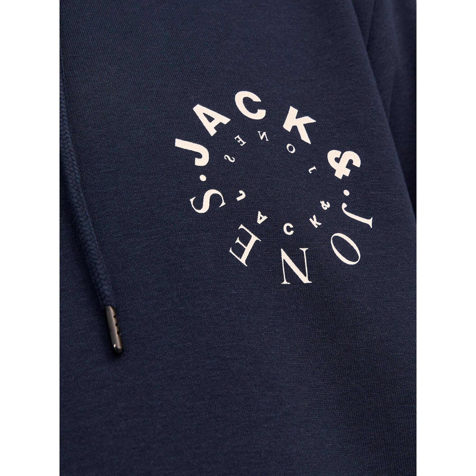 Jack&Jones Mikina Warrior 12242543 Tmavomodrá Regular Fit - Pepit.cz