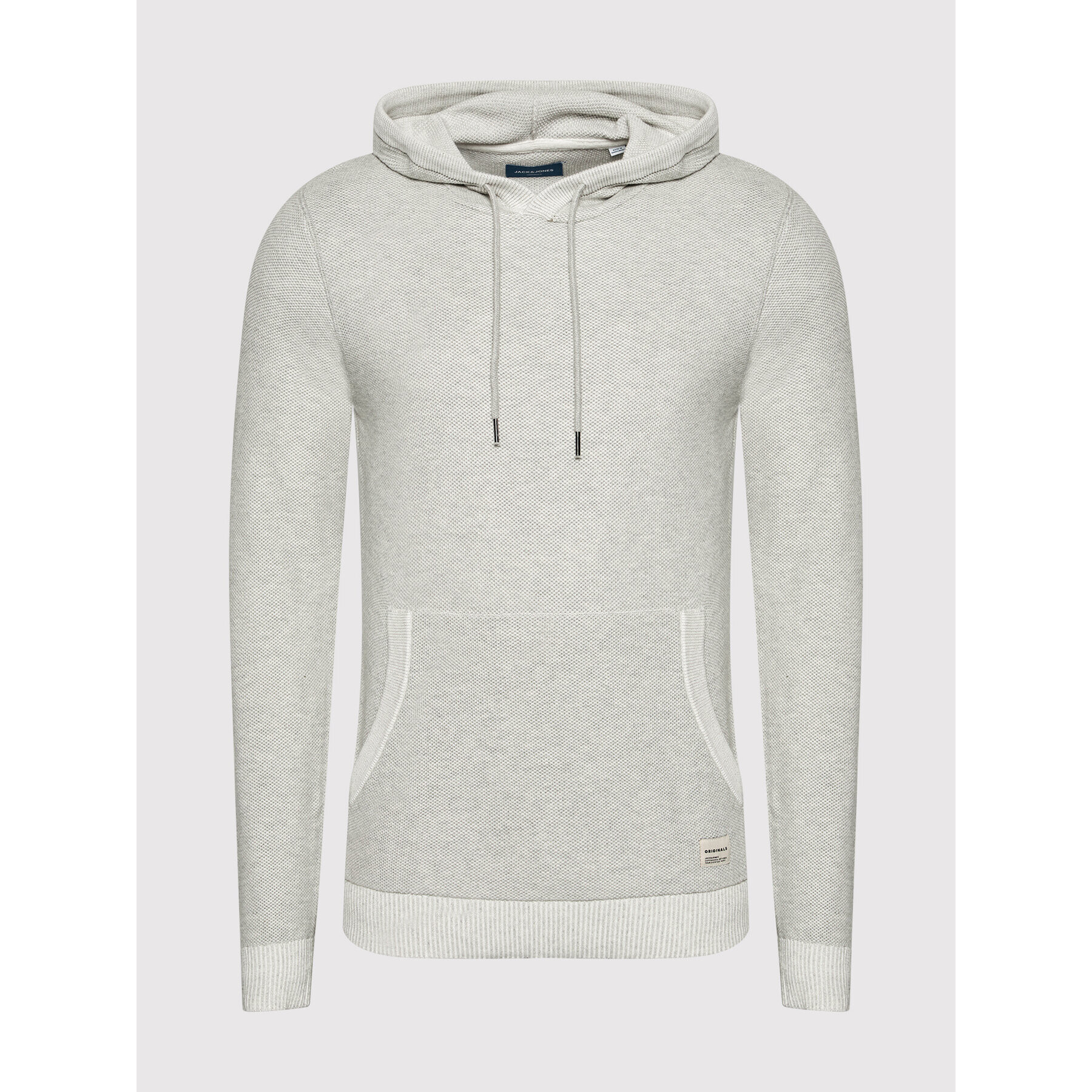 Jack&Jones Mikina Woods 12193530 Šedá Regular Fit - Pepit.cz