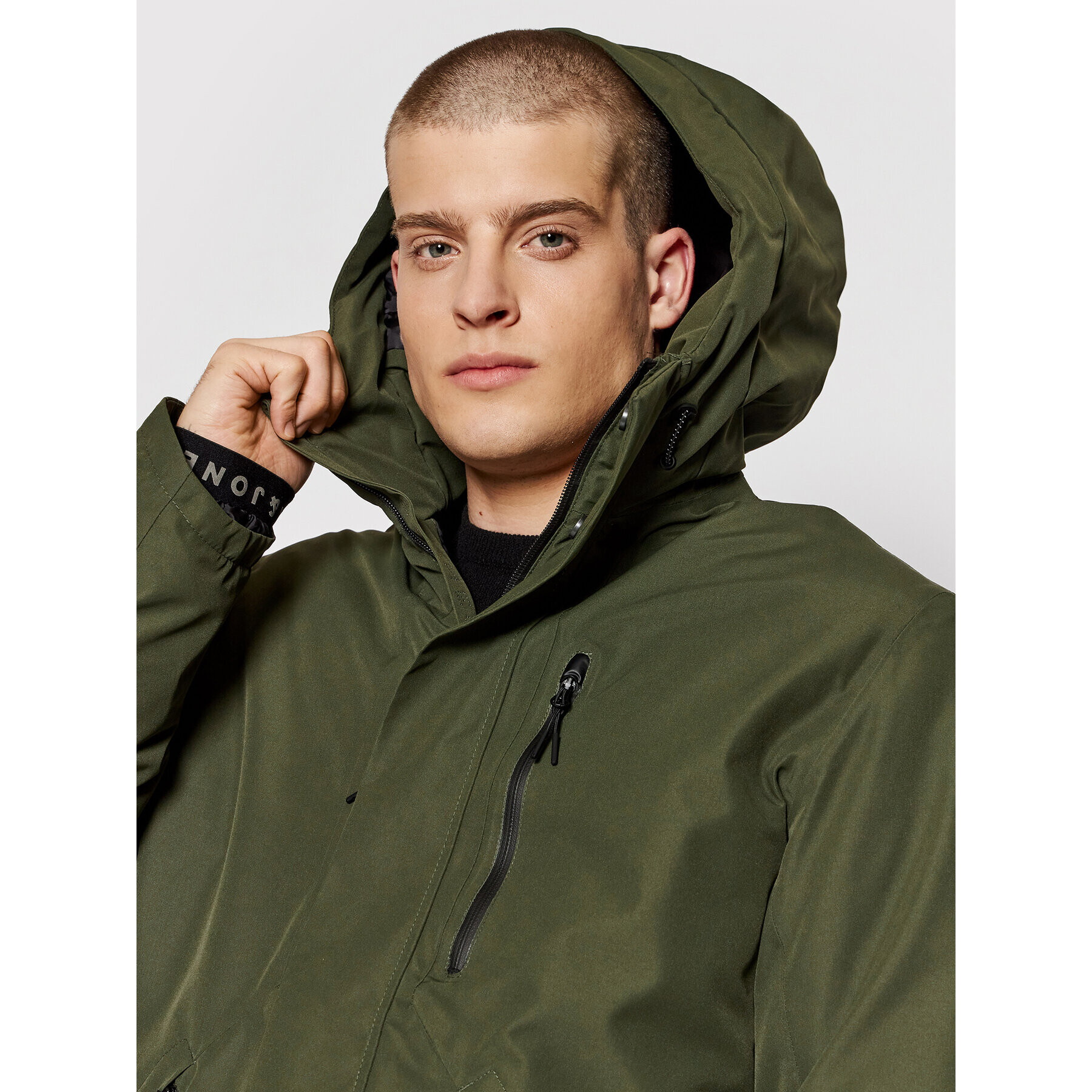 Jack&Jones Parka Northpoint 12190024 Zelená Regular Fit - Pepit.cz