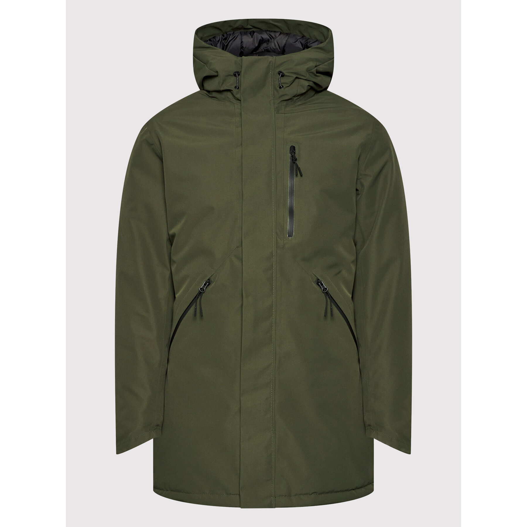 Jack&Jones Parka Northpoint 12190024 Zelená Regular Fit - Pepit.cz