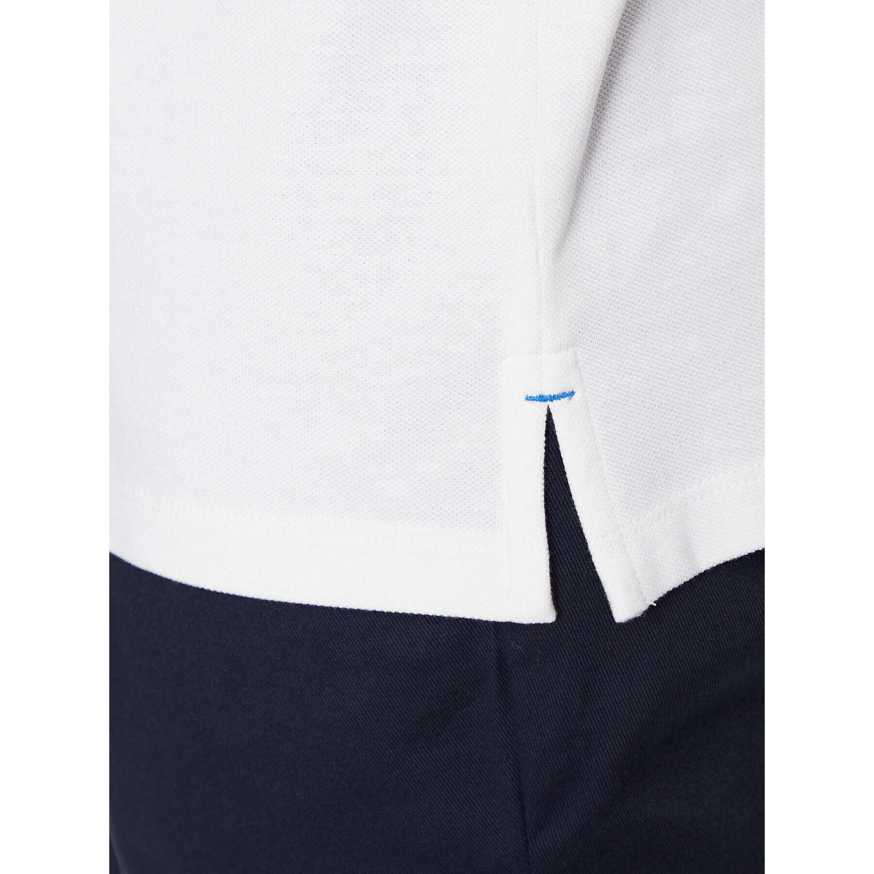 Jack&Jones Polokošile Palma 12234292 Bílá Standard Fit - Pepit.cz