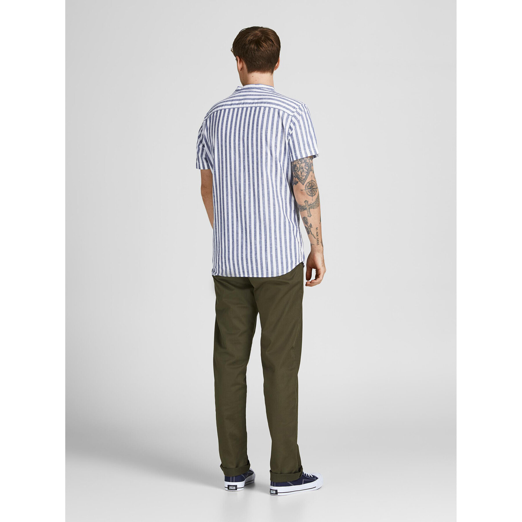 Jack&Jones PREMIUM Košile Summer 12208479 Modrá Slim Fit - Pepit.cz