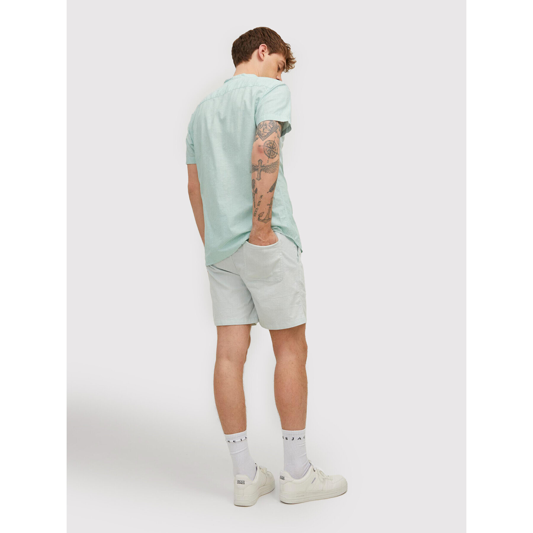 Jack&Jones PREMIUM Košile Summer 12208479 Zelená Slim Fit - Pepit.cz