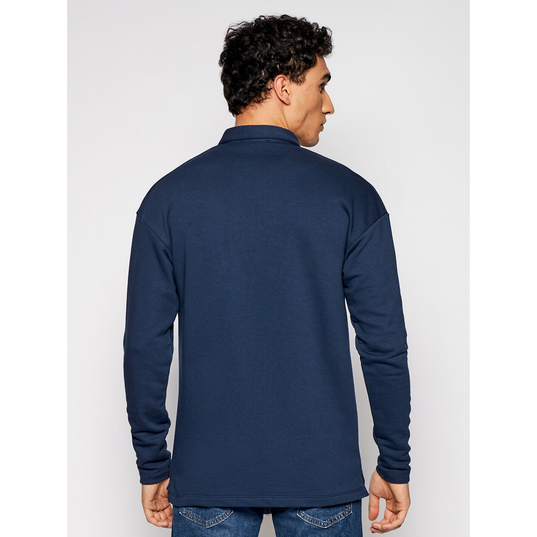 Jack&Jones PREMIUM Mikina Blazio 12190521 Tmavomodrá Relaxed Fit - Pepit.cz