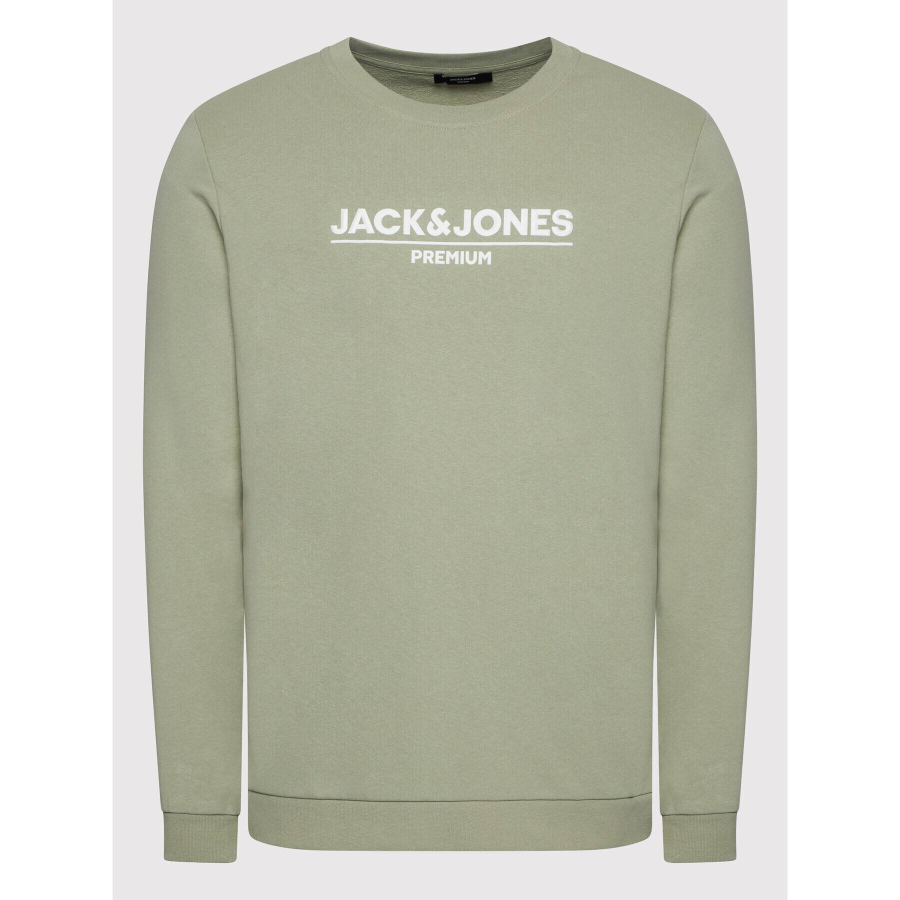 Jack&Jones PREMIUM Mikina Branding 12205732 Zelená Regular Fit - Pepit.cz