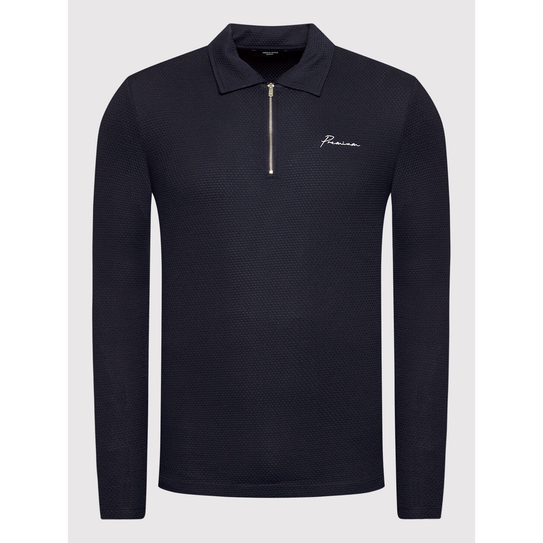 Jack&Jones PREMIUM Polokošile Blafranco 12195724 Tmavomodrá Regular Fit - Pepit.cz