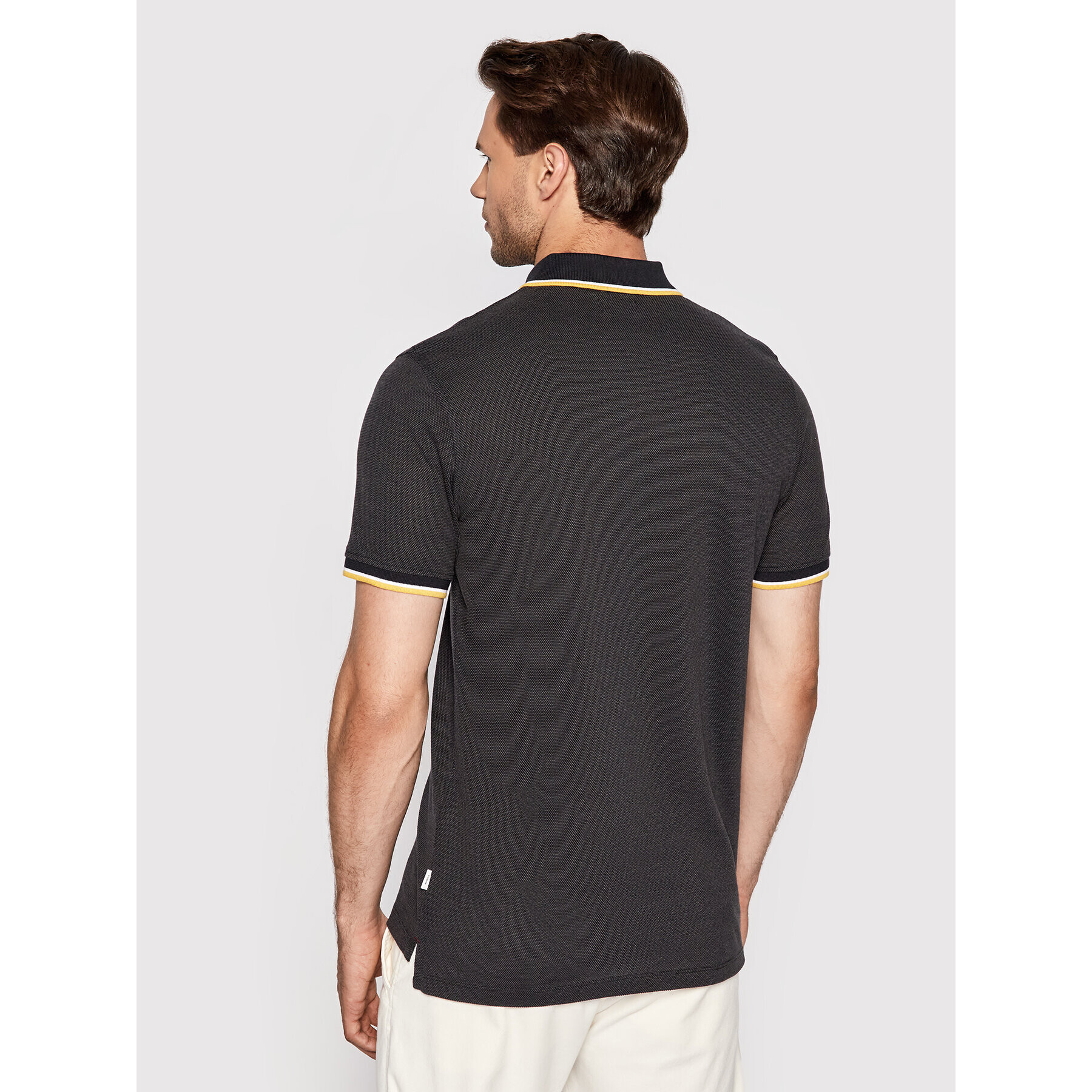 Jack&Jones PREMIUM Polokošile Win 12169064 Černá Regular Fit - Pepit.cz