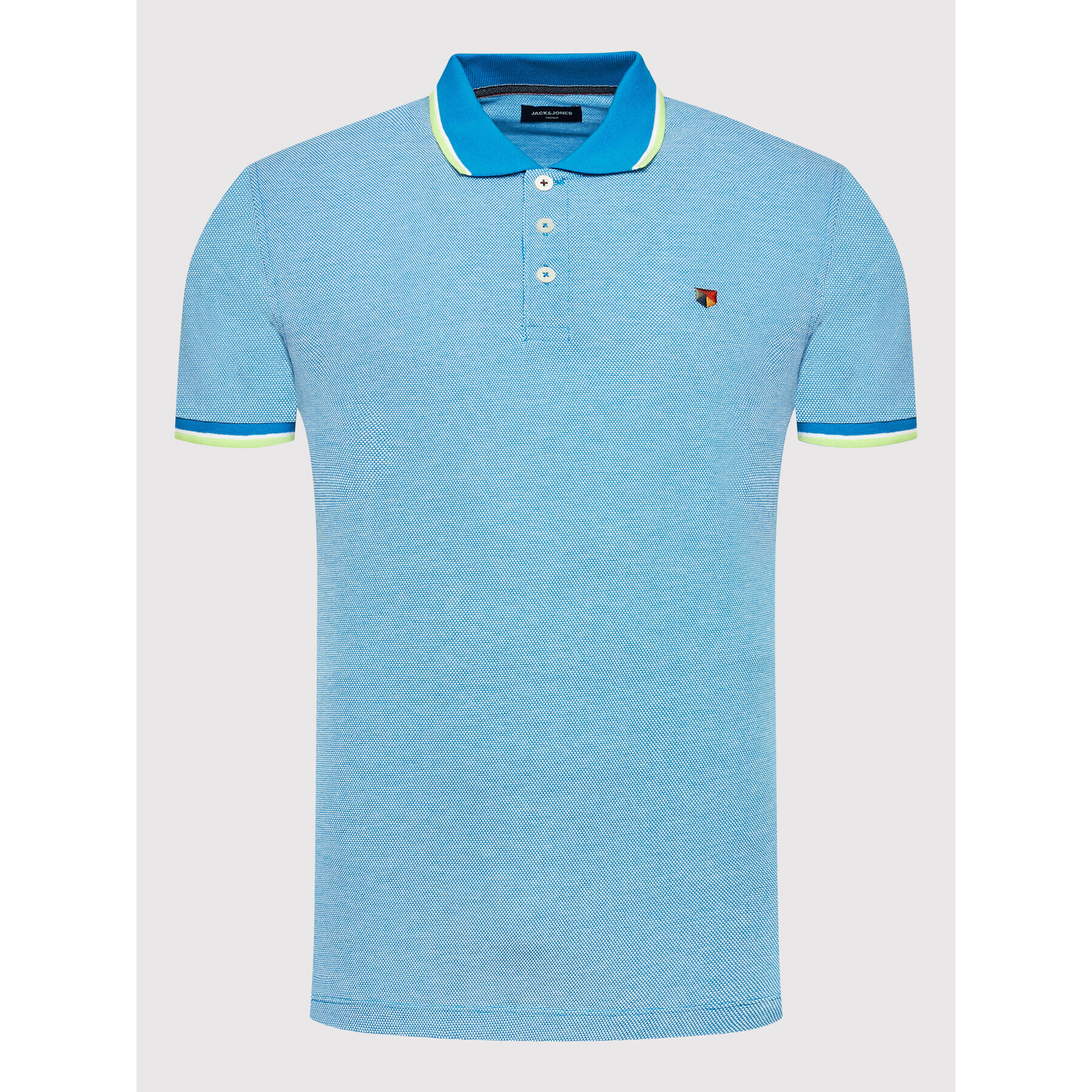 Jack&Jones PREMIUM Polokošile Win 12169064 Modrá Regular Fit - Pepit.cz