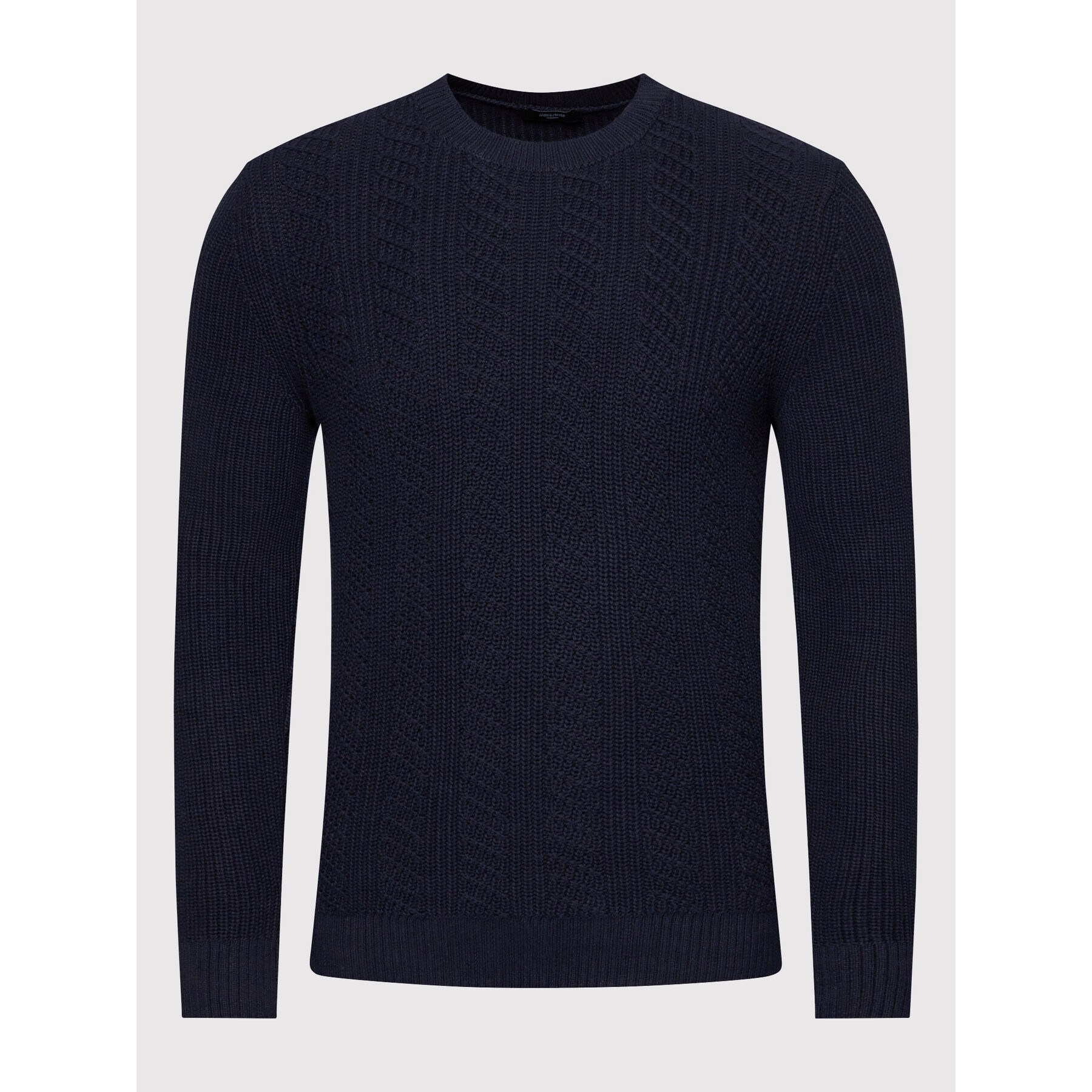 Jack&Jones PREMIUM Svetr Blavalle 12197595 Tmavomodrá Regular Fit - Pepit.cz