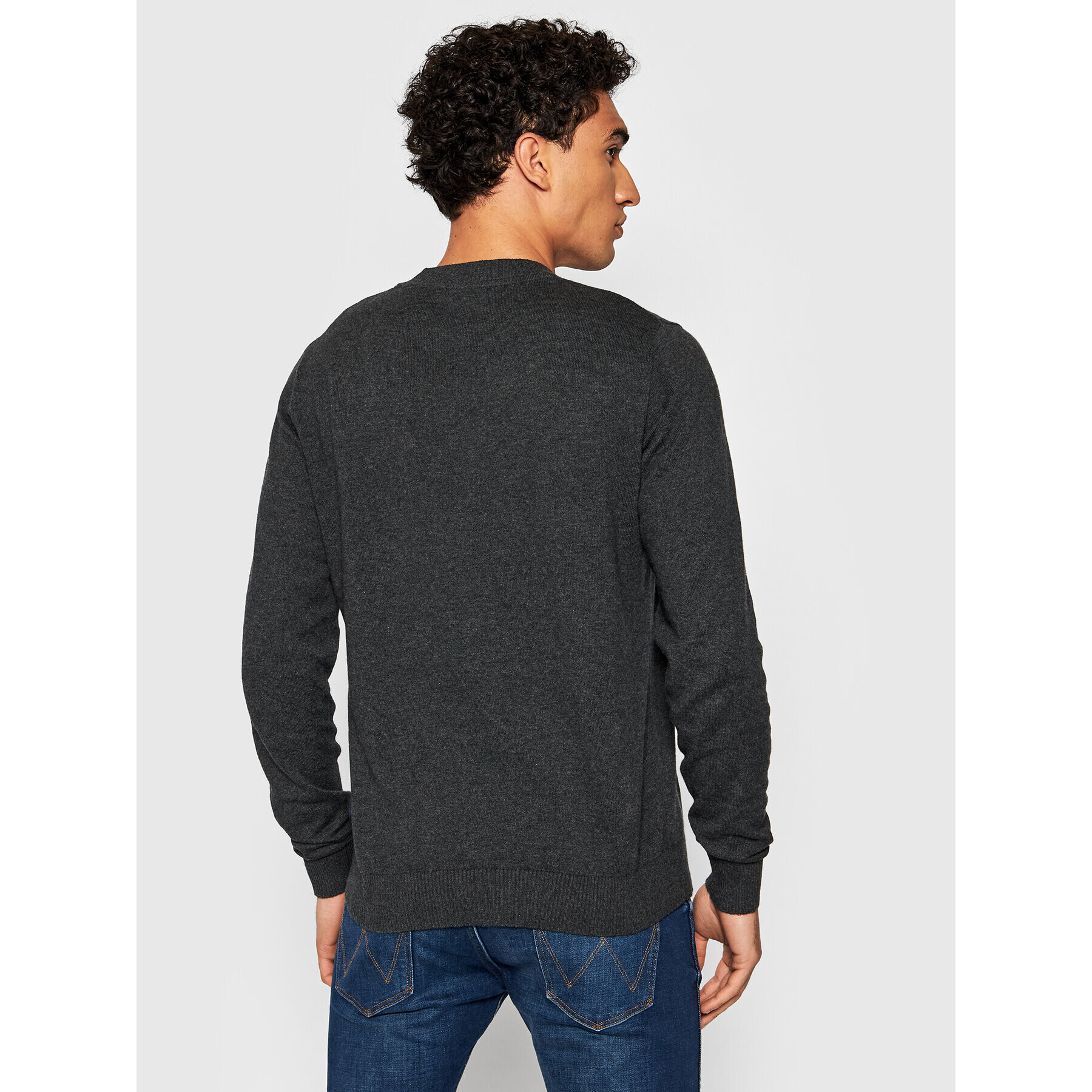 Jack&Jones PREMIUM Svetr Bluray 12192311 Šedá Regular Fit - Pepit.cz