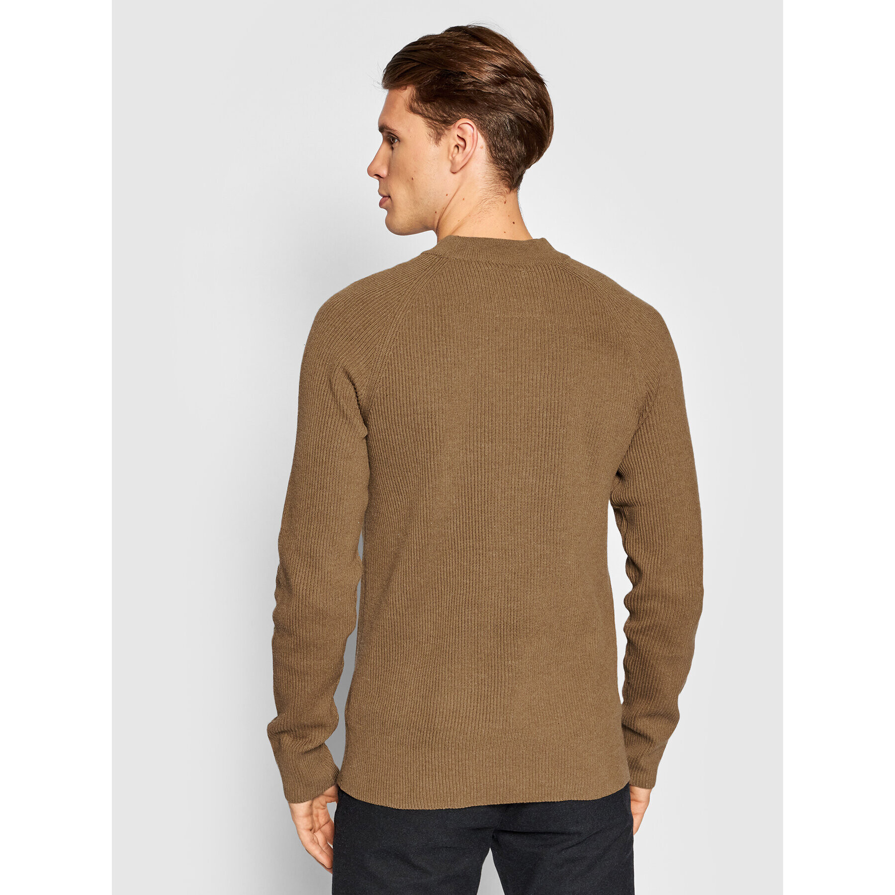 Jack&Jones PREMIUM Svetr Perfect 12193517 Zelená Regular Fit - Pepit.cz