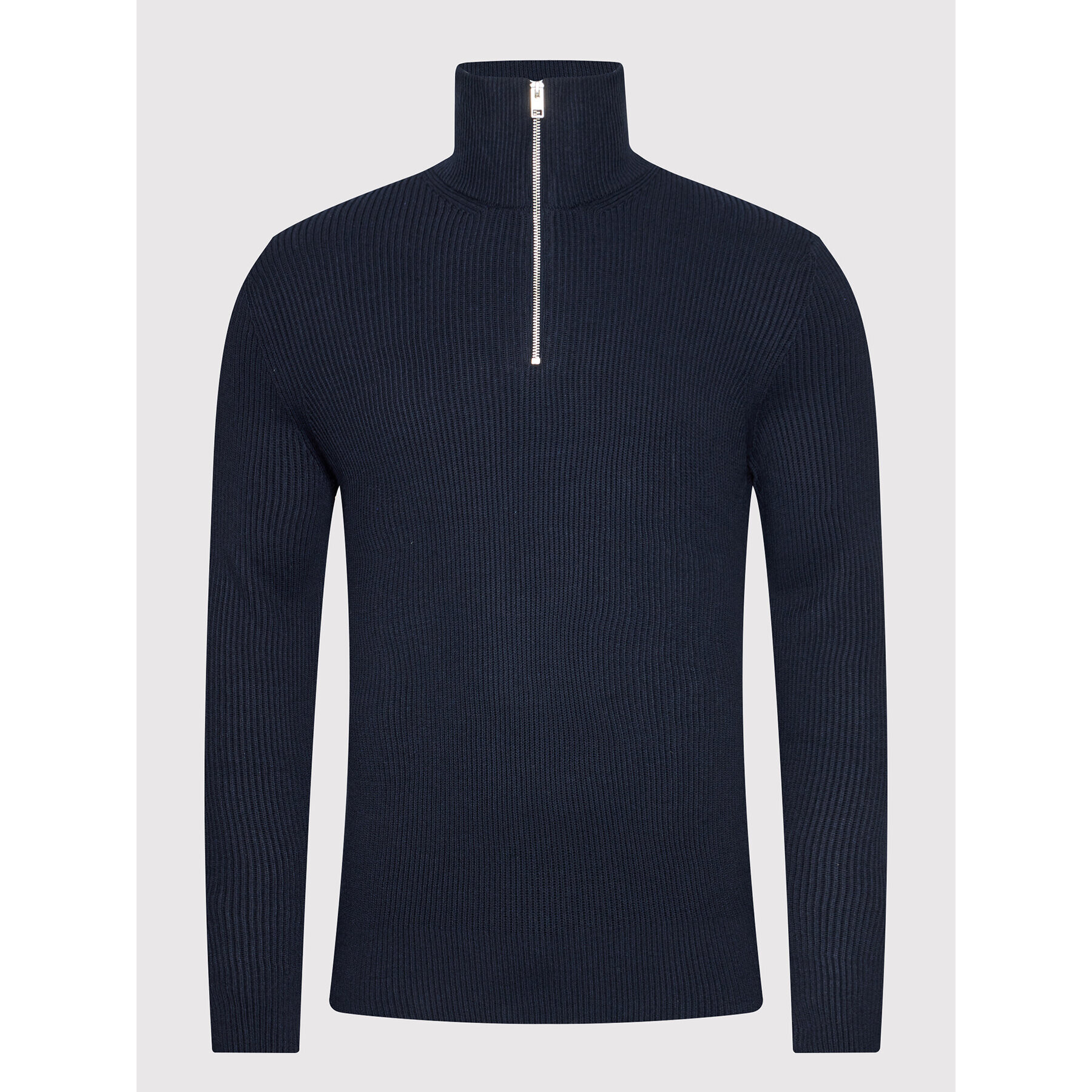 Jack&Jones PREMIUM Svetr Perfect 12193527 Tmavomodrá Regular Fit - Pepit.cz