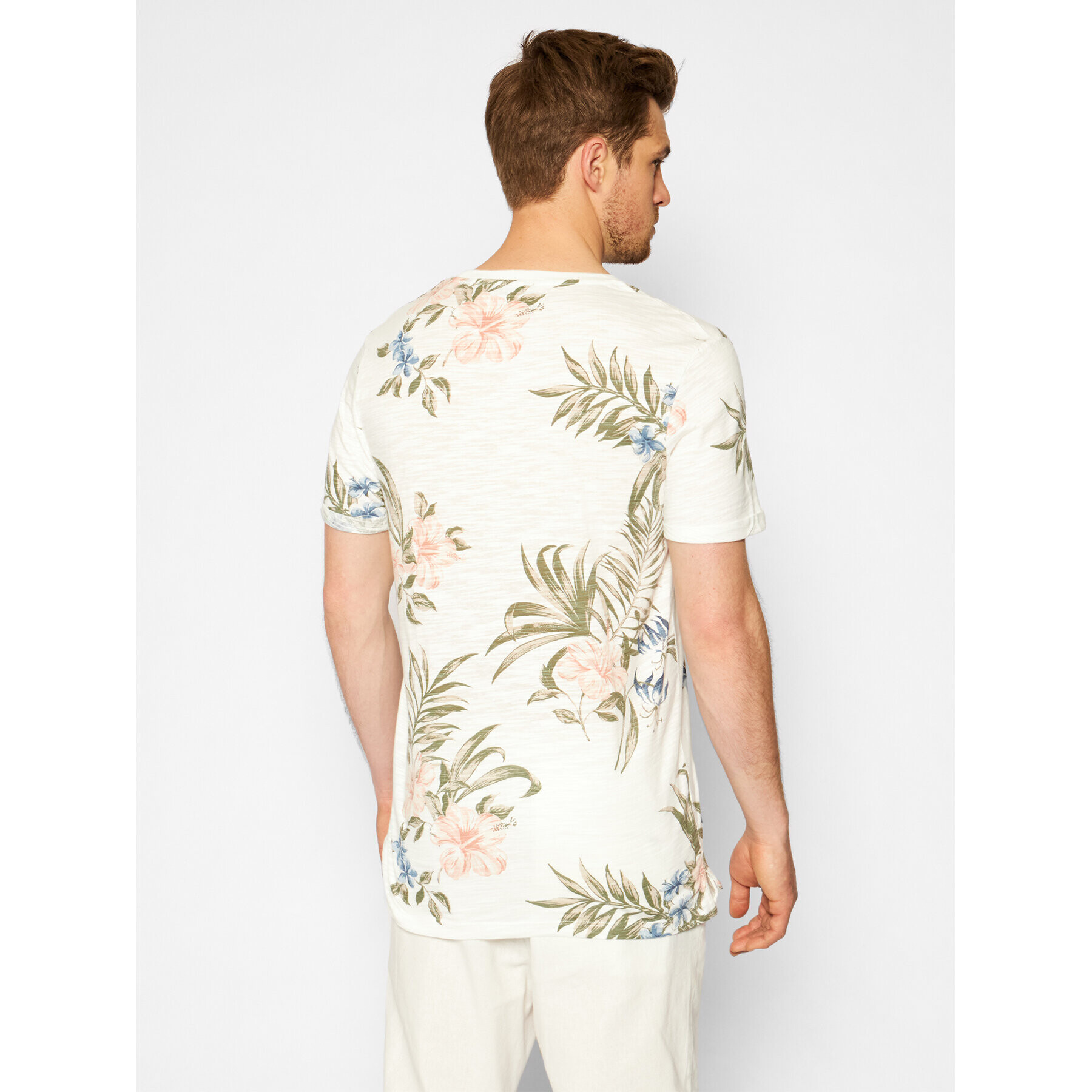 Jack&Jones PREMIUM T-Shirt Beach 12187869 Béžová Regular Fit - Pepit.cz