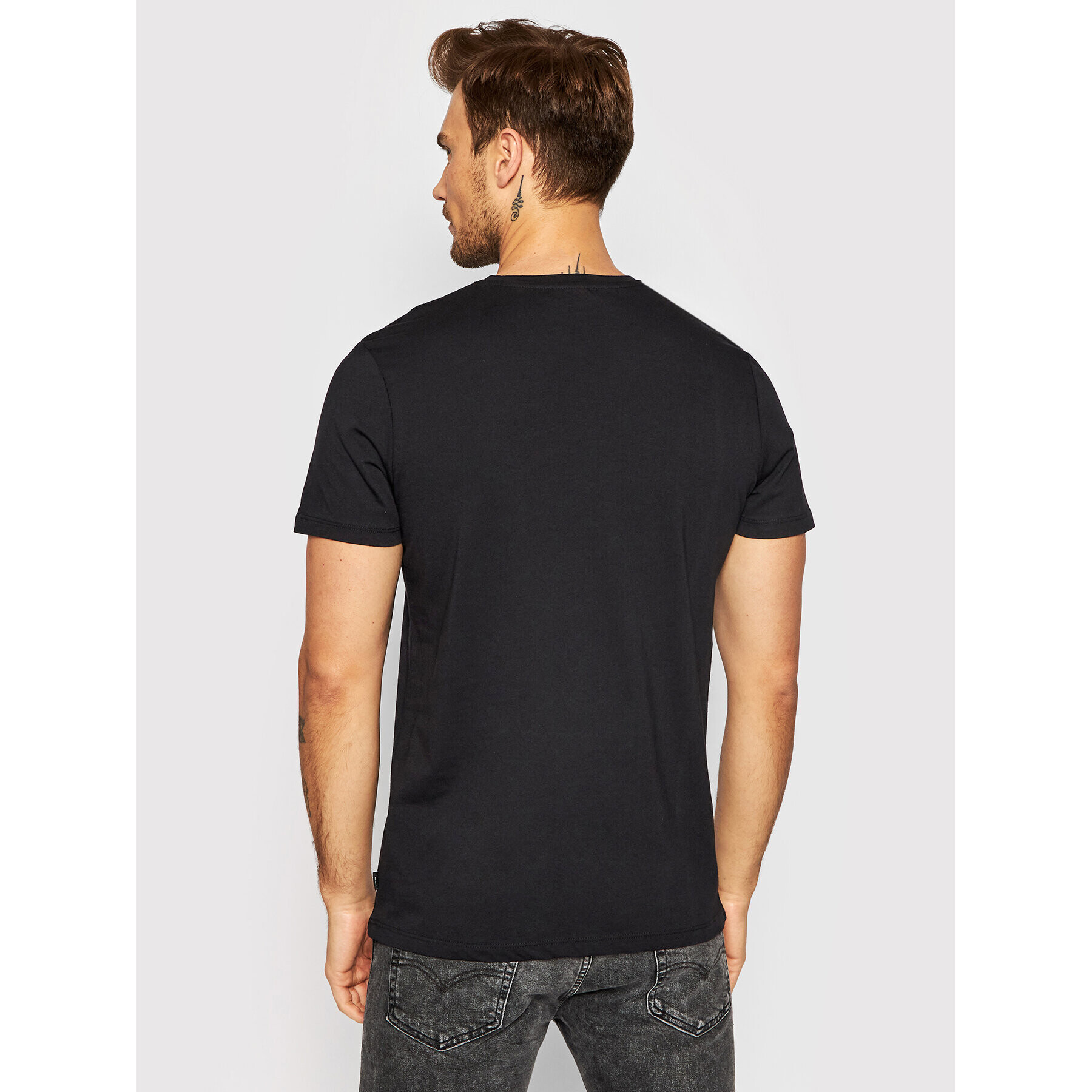 Jack&Jones PREMIUM T-Shirt Blacult 12199808 Černá Regular Fit - Pepit.cz