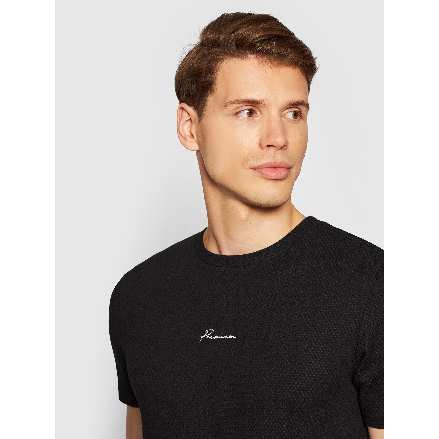 Jack&Jones PREMIUM T-Shirt Blafranco 12175825 Černá Regular Fit - Pepit.cz