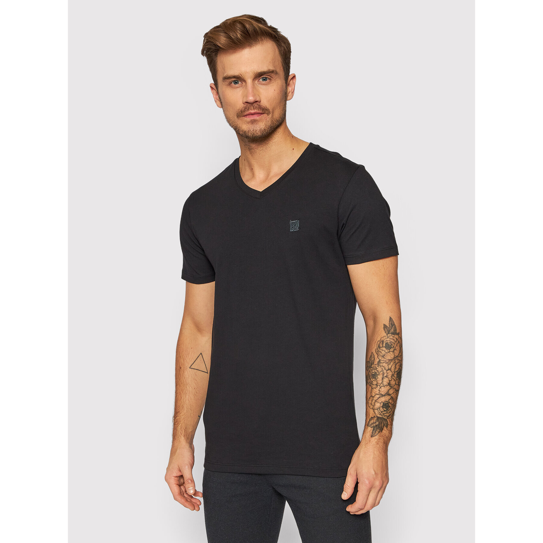 Jack&Jones PREMIUM T-Shirt Blafrontier 12197633 Černá Regular Fit - Pepit.cz