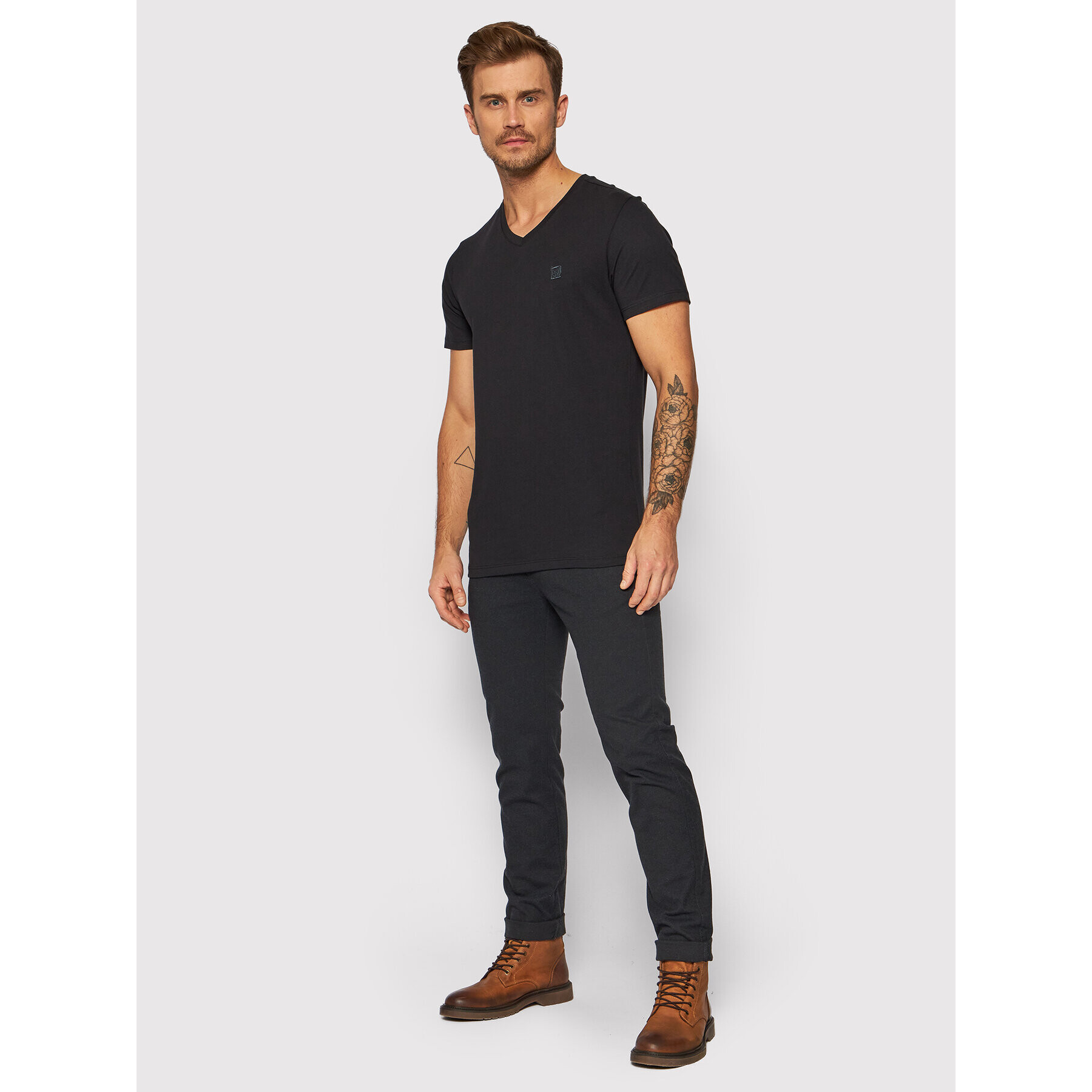 Jack&Jones PREMIUM T-Shirt Blafrontier 12197633 Černá Regular Fit - Pepit.cz