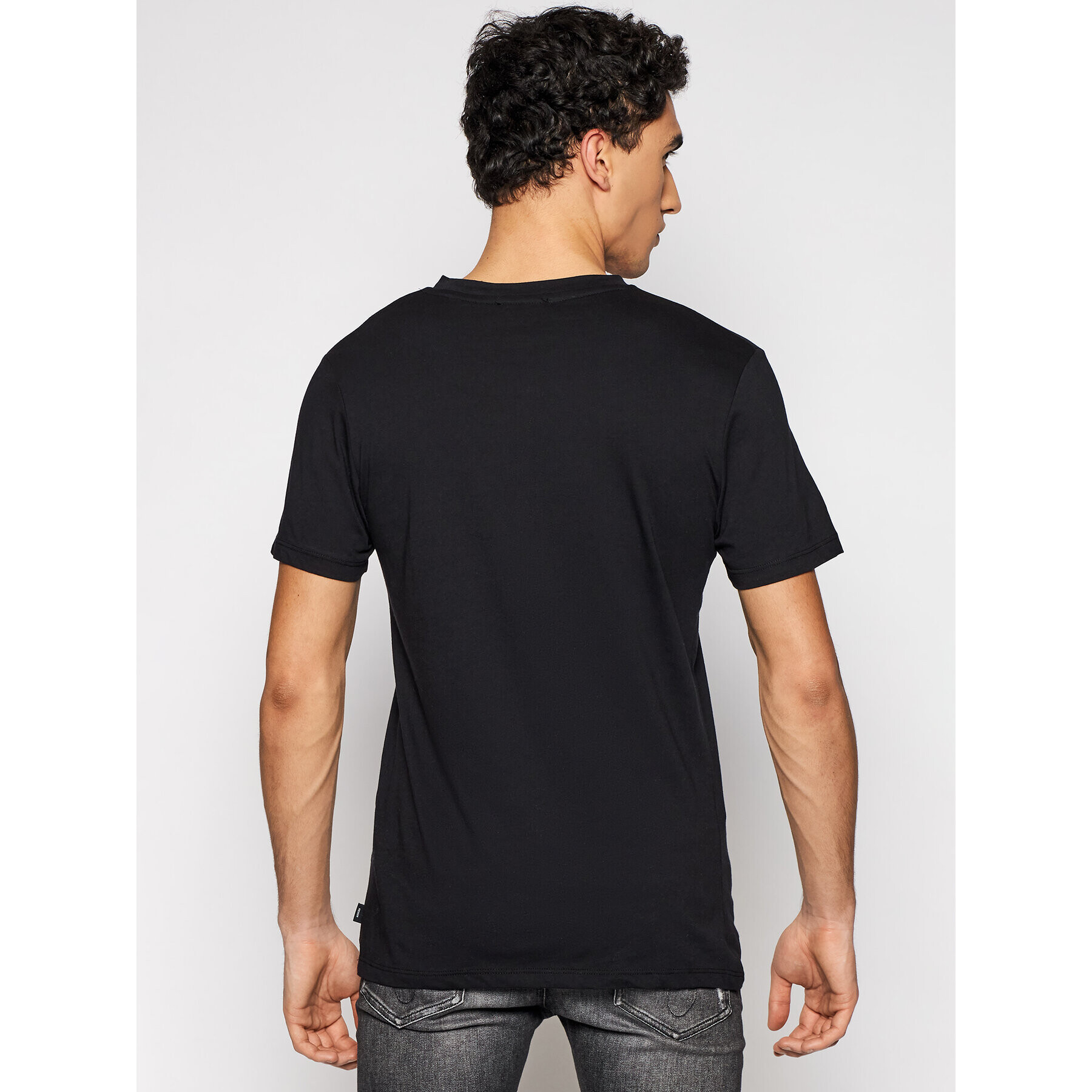 Jack&Jones PREMIUM T-Shirt Blajake 12185678 Černá Regular Fit - Pepit.cz