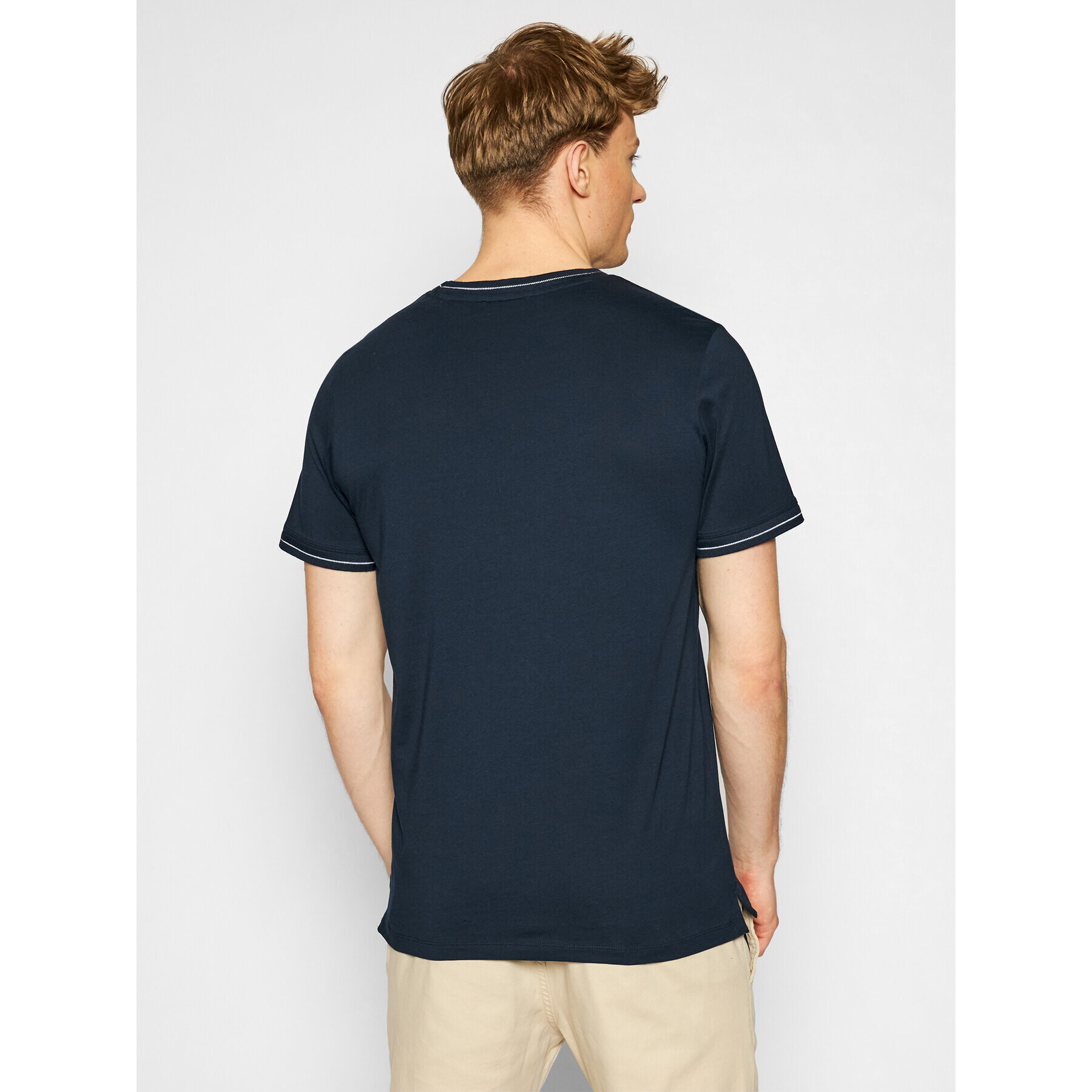 Jack&Jones PREMIUM T-Shirt Blalucas 12184760 Tmavomodrá Regular Fit - Pepit.cz