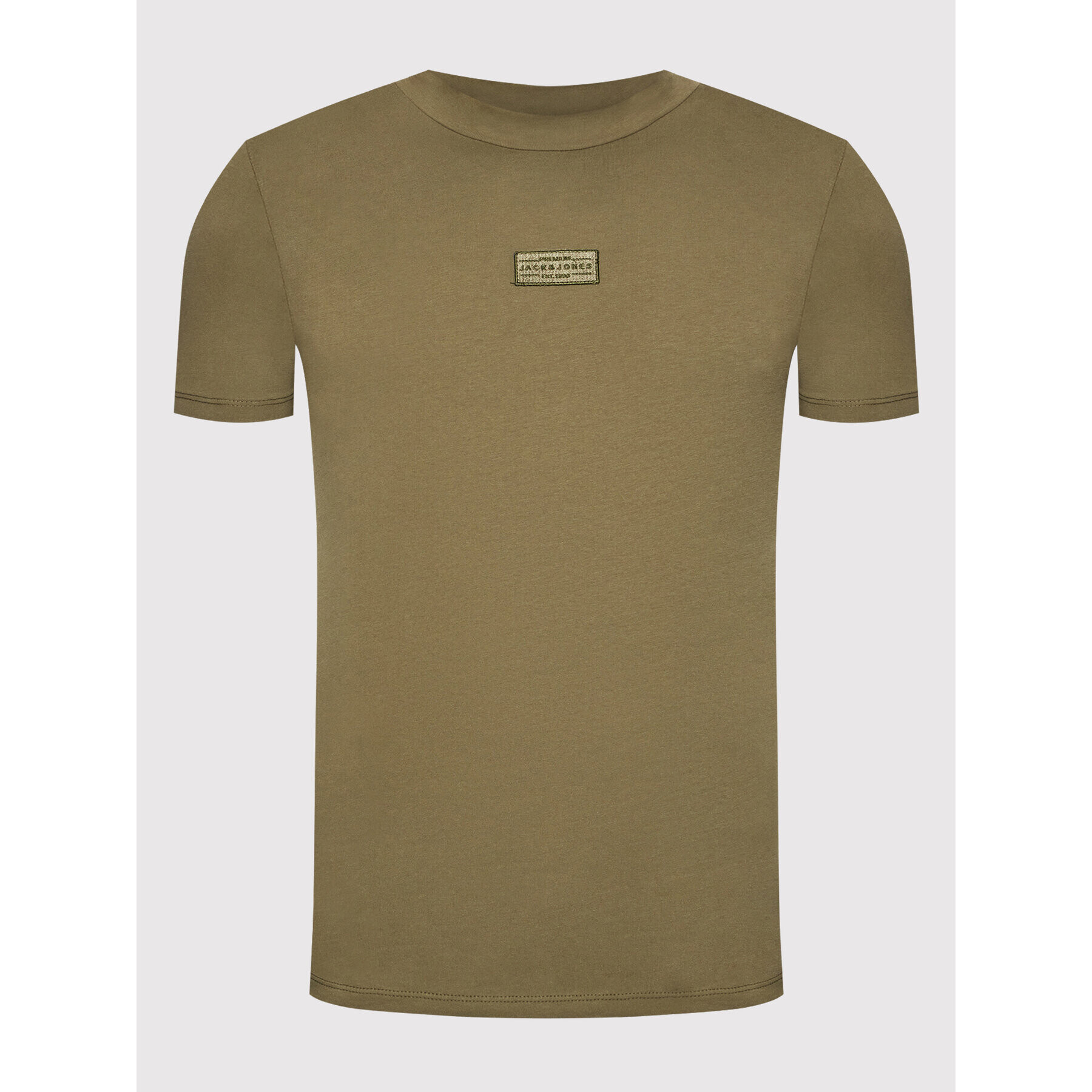 Jack&Jones PREMIUM T-Shirt Frontier 12197620 Zelená Regular Fit - Pepit.cz