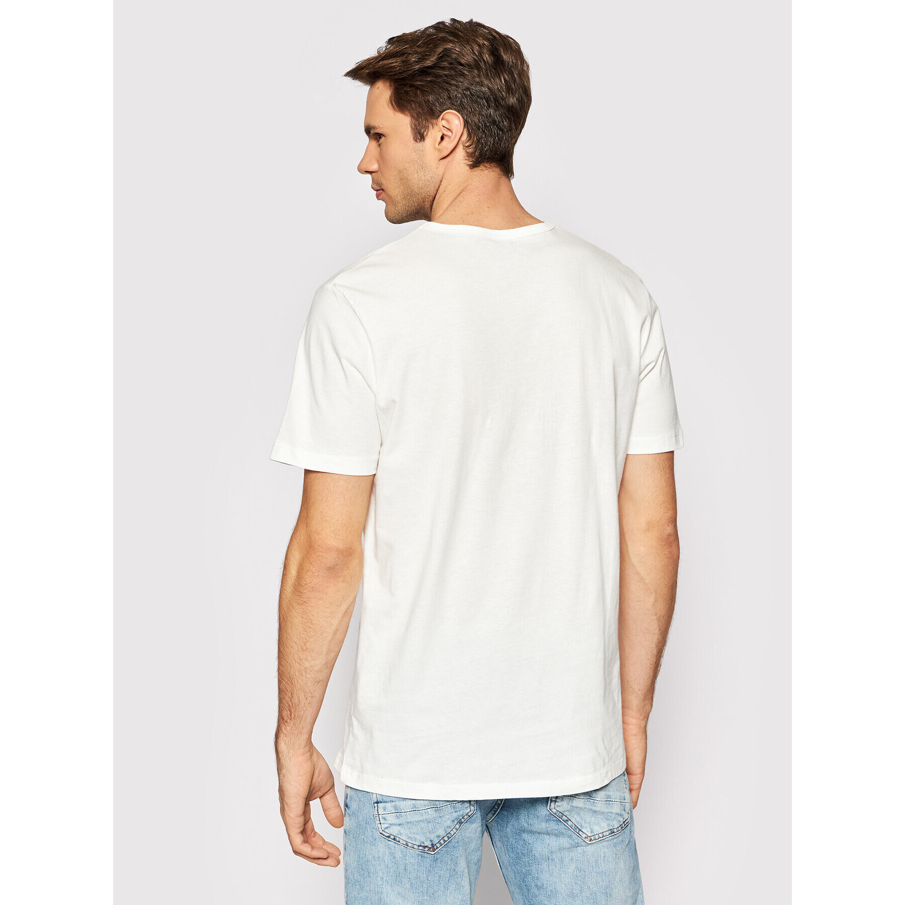 Jack&Jones PREMIUM T-Shirt Jackson 12202394 Bílá Regular Fit - Pepit.cz