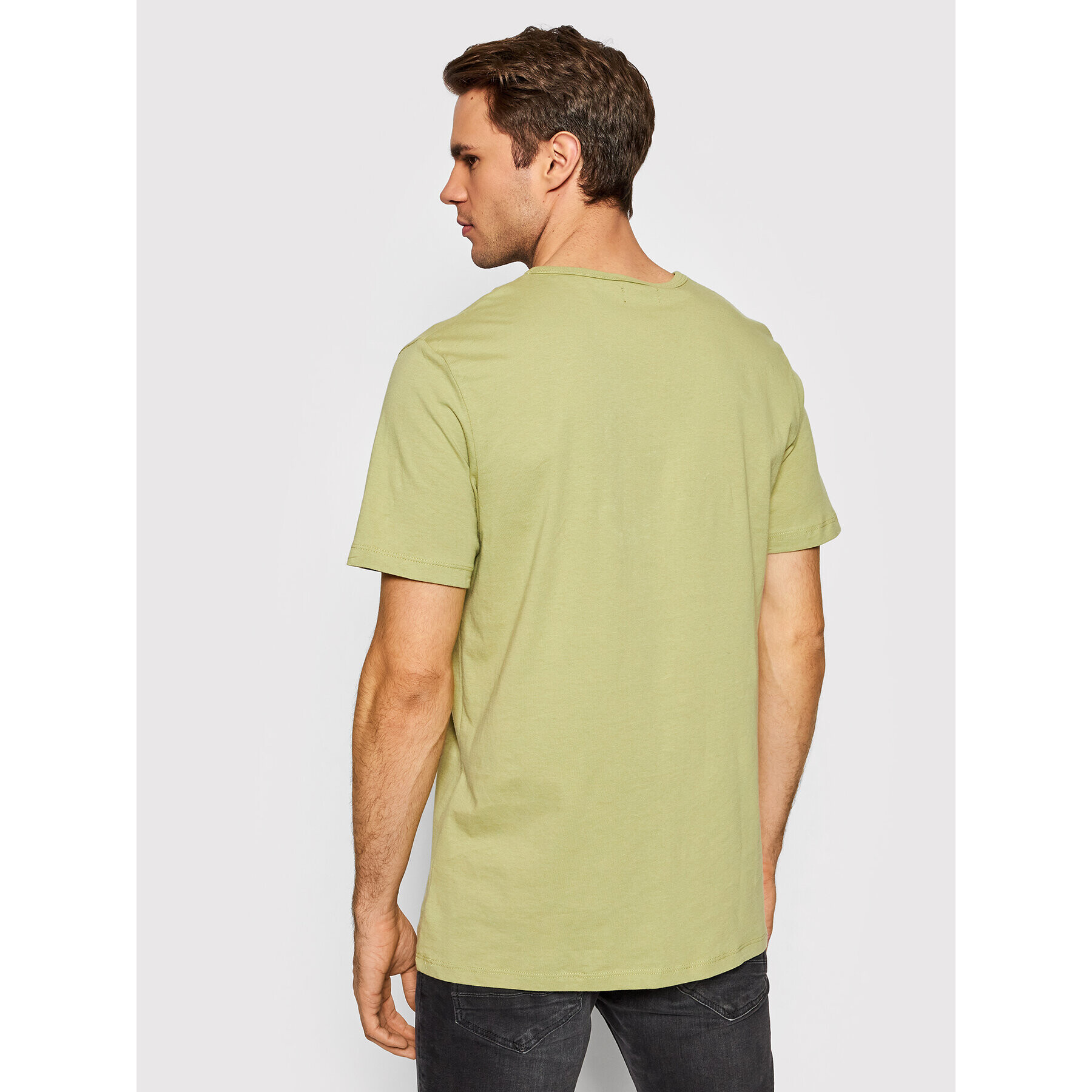 Jack&Jones PREMIUM T-Shirt Jackson 12202394 Zelená Regular Fit - Pepit.cz