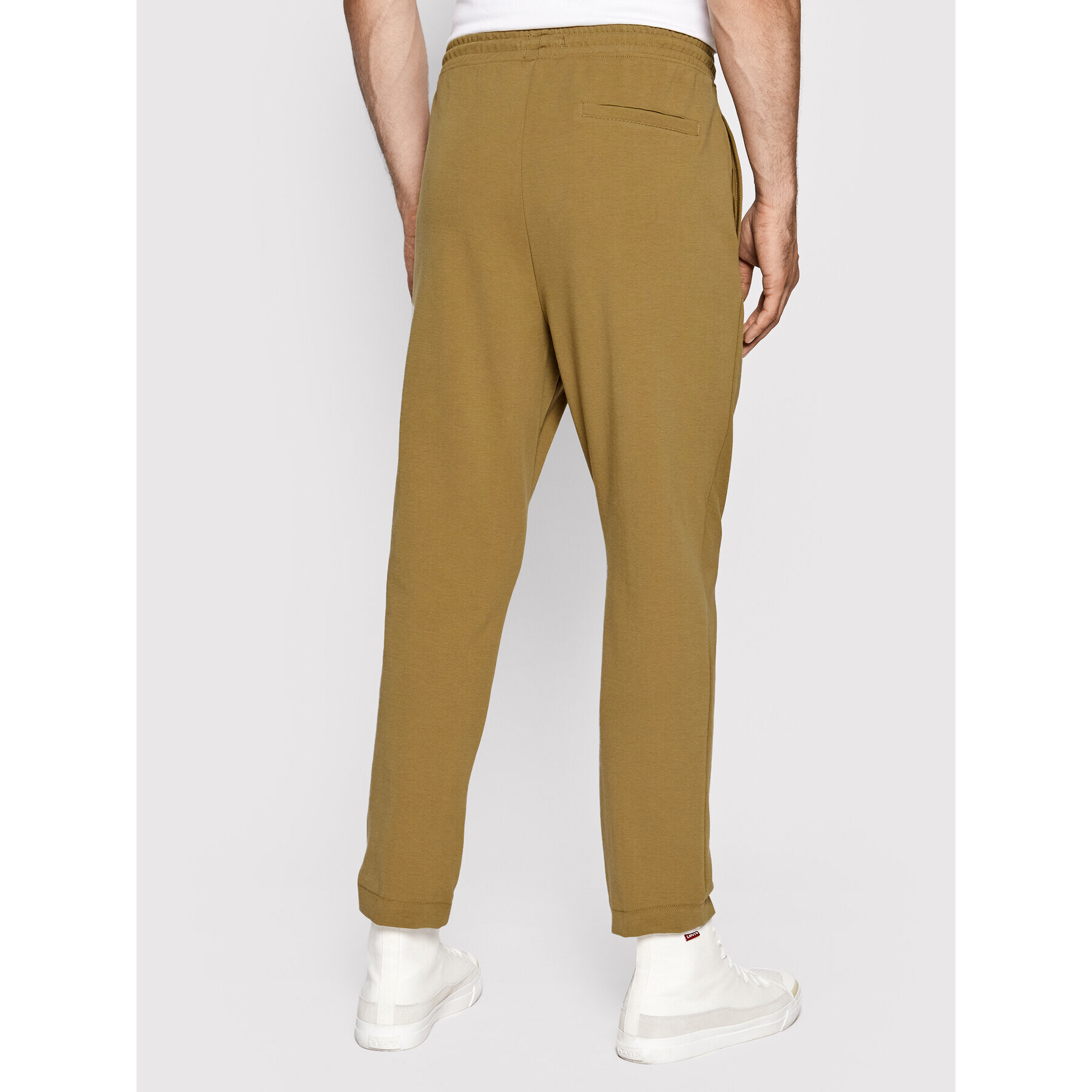 Jack&Jones PREMIUM Teplákové kalhoty Jonathan 12205766 Hnědá Tapered Fit - Pepit.cz