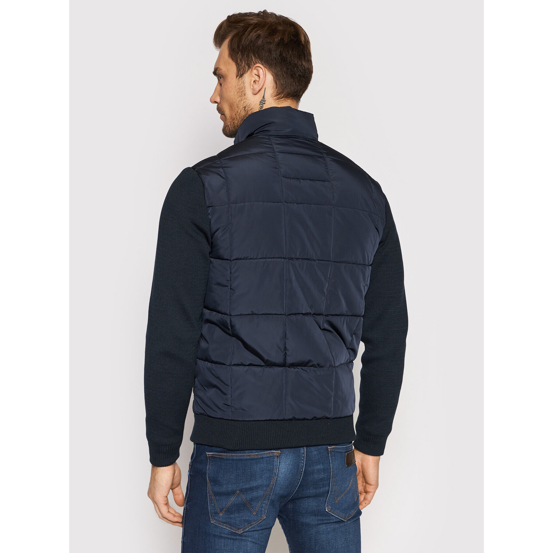 Jack&Jones PREMIUM Vatovaná bunda Blarocco 12191283 Tmavomodrá Regular Fit - Pepit.cz