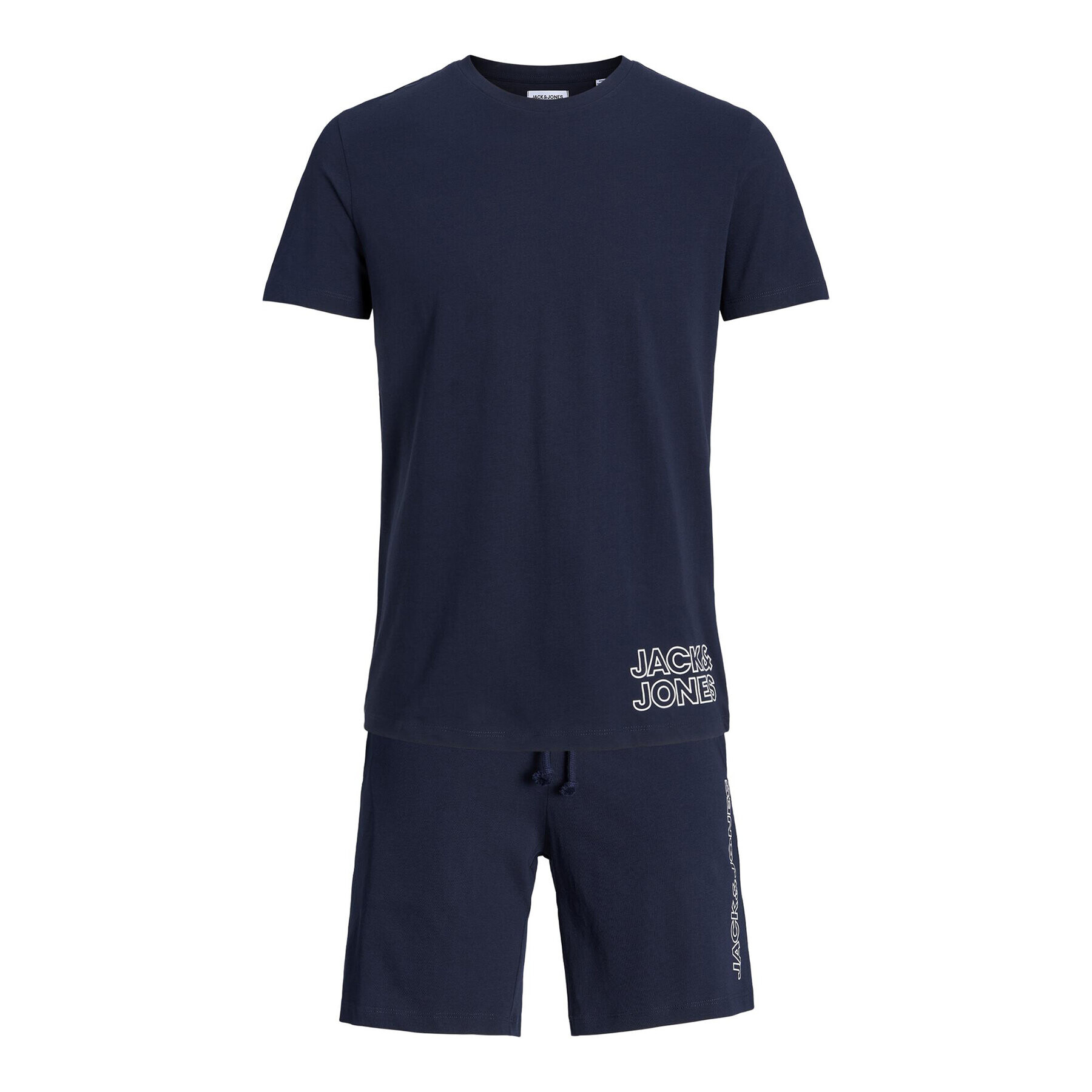 Jack&Jones Pyžamo 12245905 Tmavomodrá Standard Fit - Pepit.cz