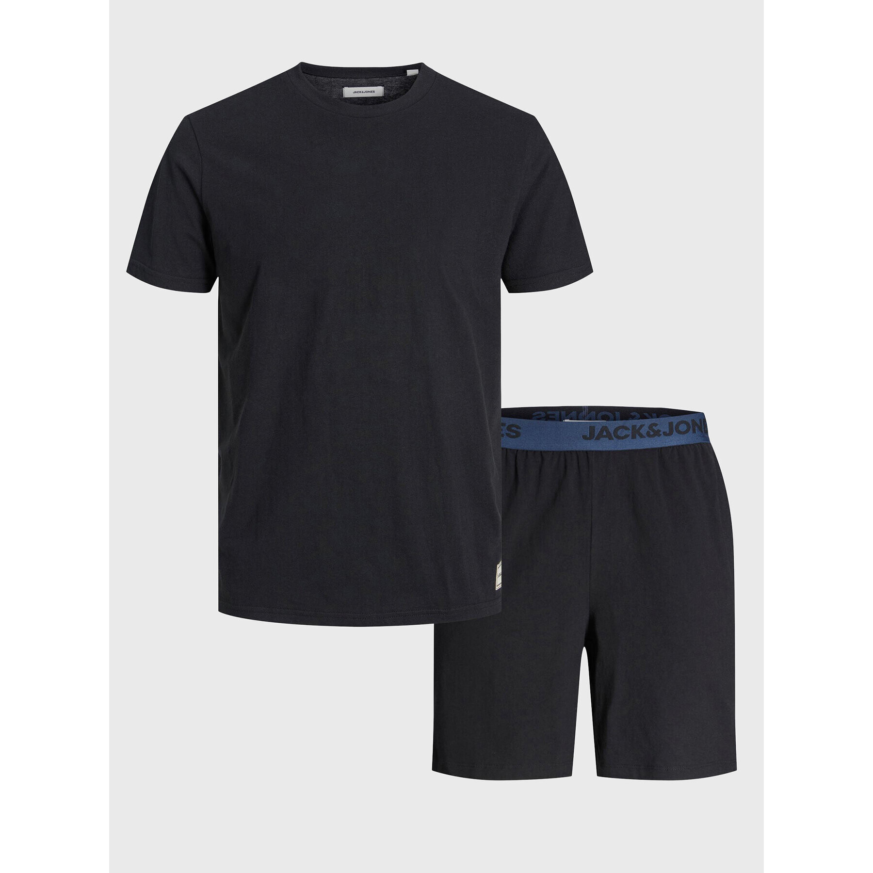 Jack&Jones Pyžamo Basic 12221863 Černá Regular Fit - Pepit.cz