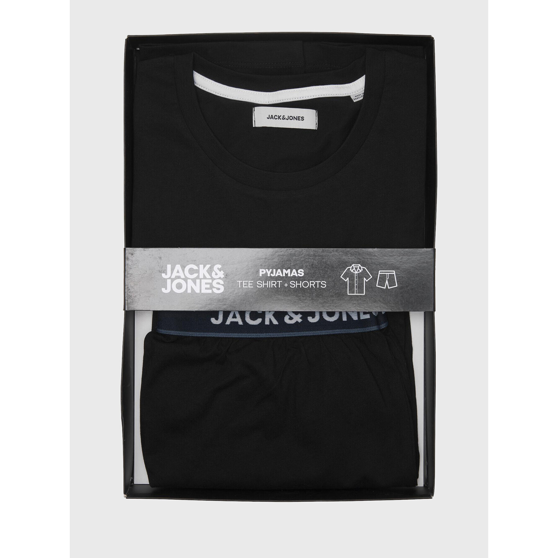 Jack&Jones Pyžamo Kyle 12227330 Černá Standard Fit - Pepit.cz