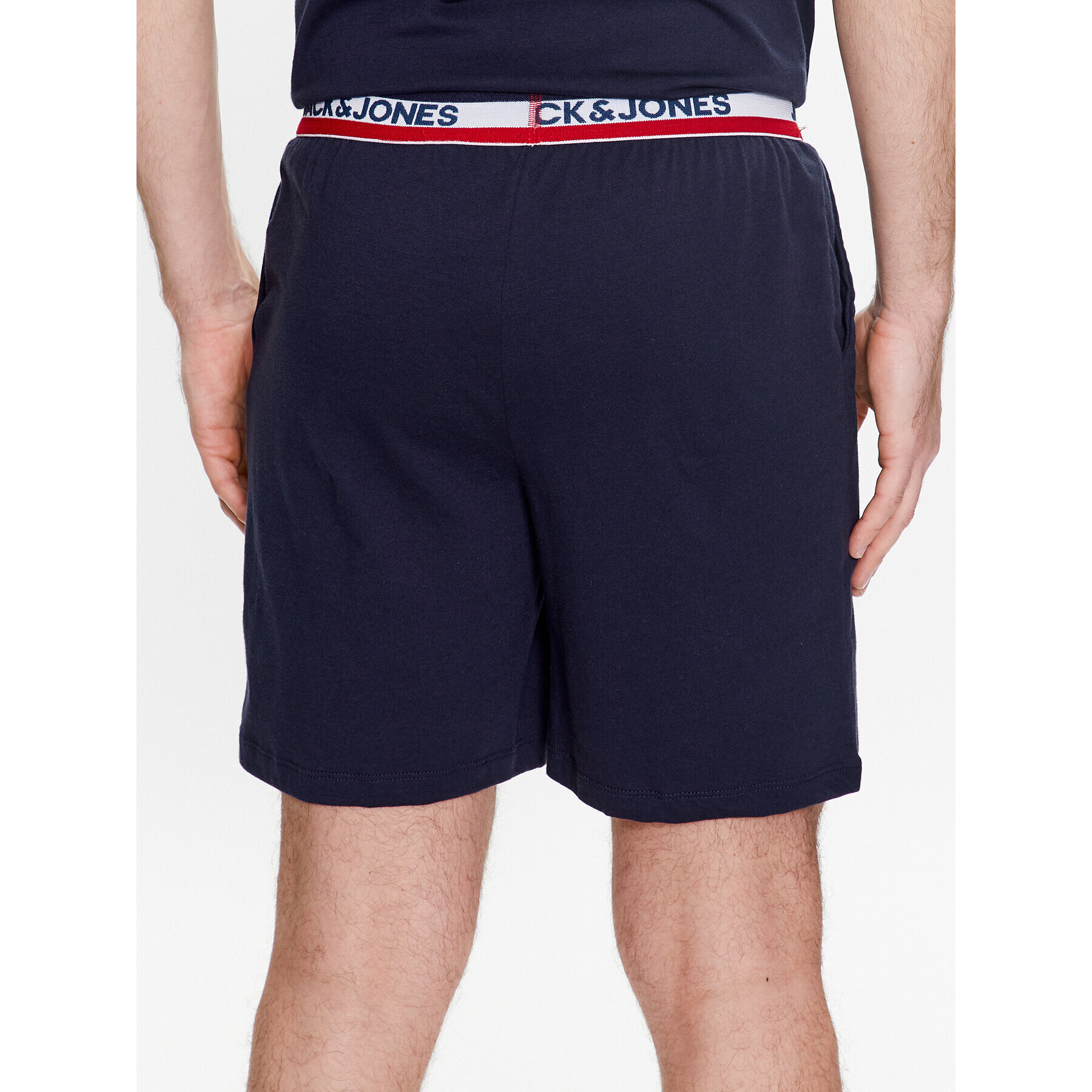 Jack&Jones Pyžamové šortky Tape 12230637 Tmavomodrá Regular Fit - Pepit.cz