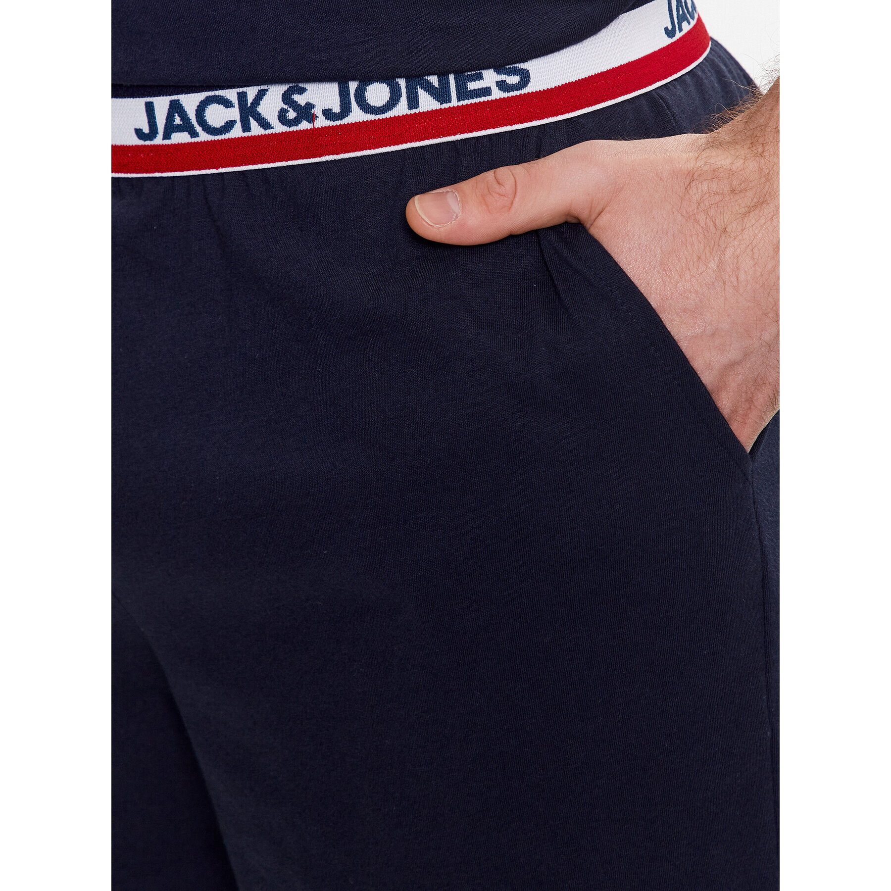 Jack&Jones Pyžamové šortky Tape 12230637 Tmavomodrá Regular Fit - Pepit.cz