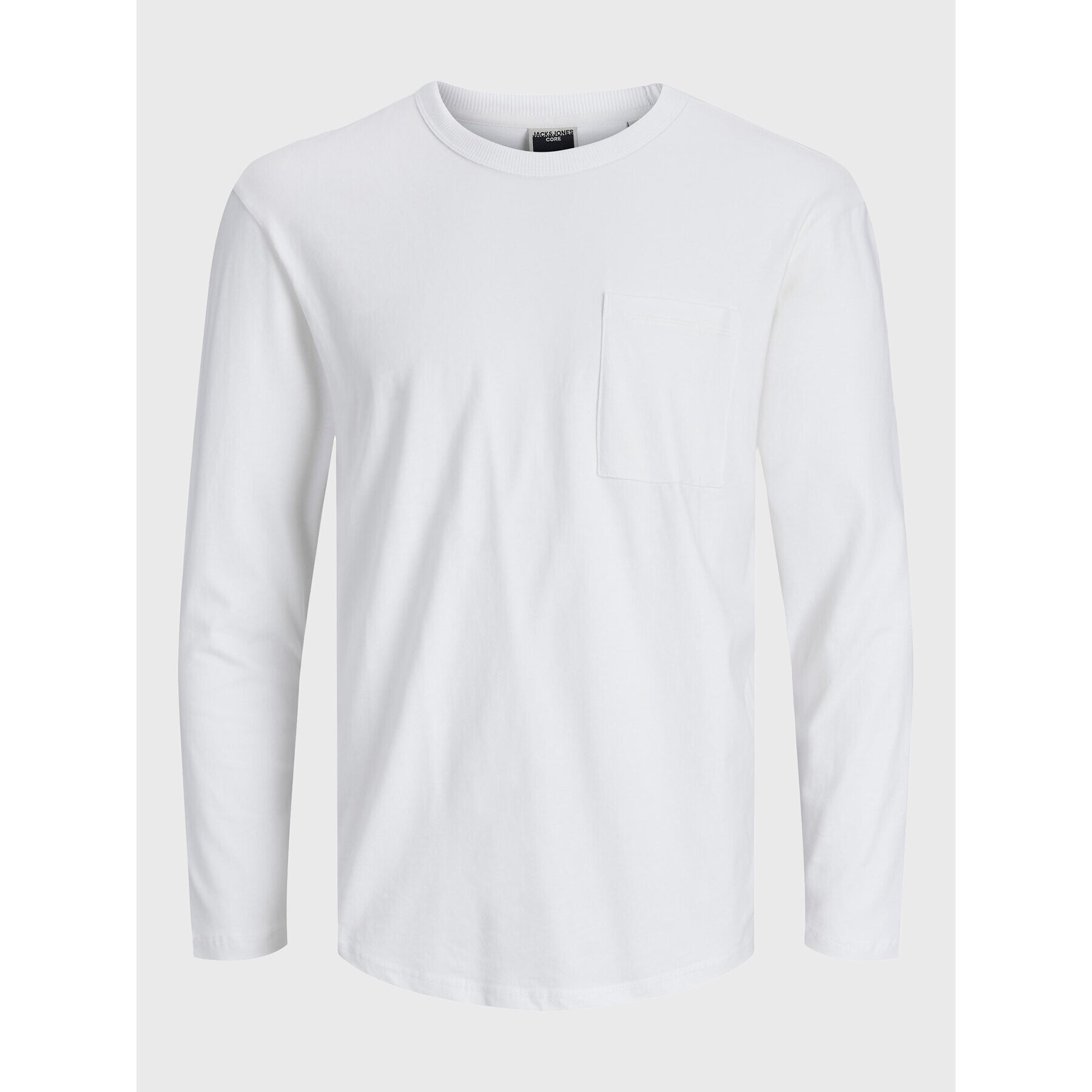 Jack&Jones S dlouhým rukávem Classic 12227674 Bílá Relaxed Fit - Pepit.cz